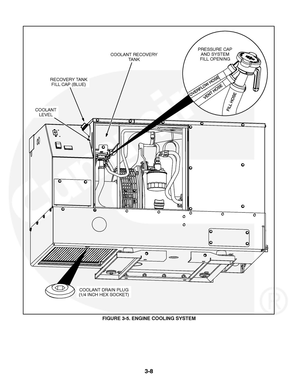 ONAN HDKCA HDKCB RV Generator Operator Manual 2009 - WIRE BOUND - TOUGH COVERS