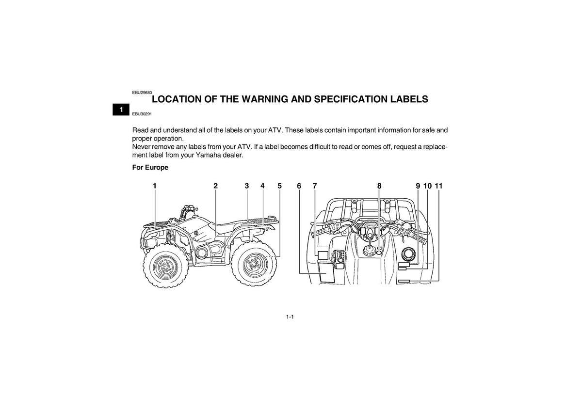 YAMAHA Grizzly 450 YFM450 Kodiak 450 YF45KJ Service & Operators Manual BUNDLE