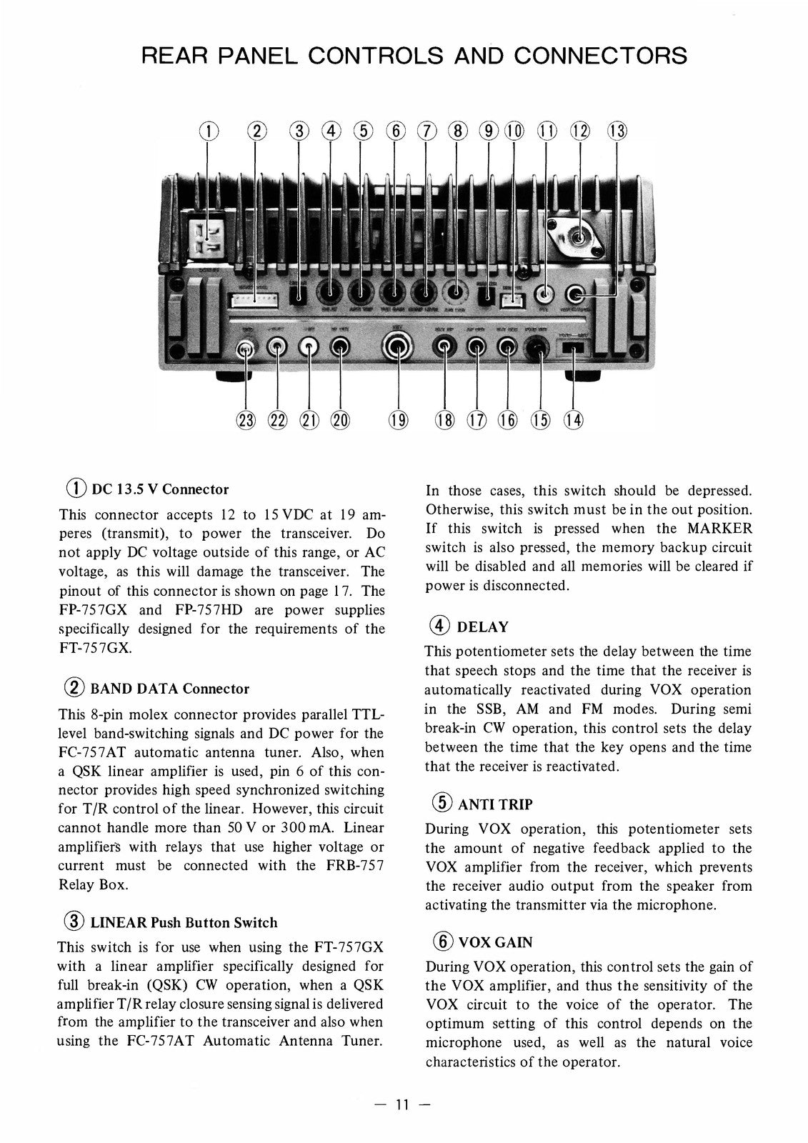 YAESU FT-757GX HF Transceiver Operating Manual - STEEL WIRE BOUND - TOUGH COVERS