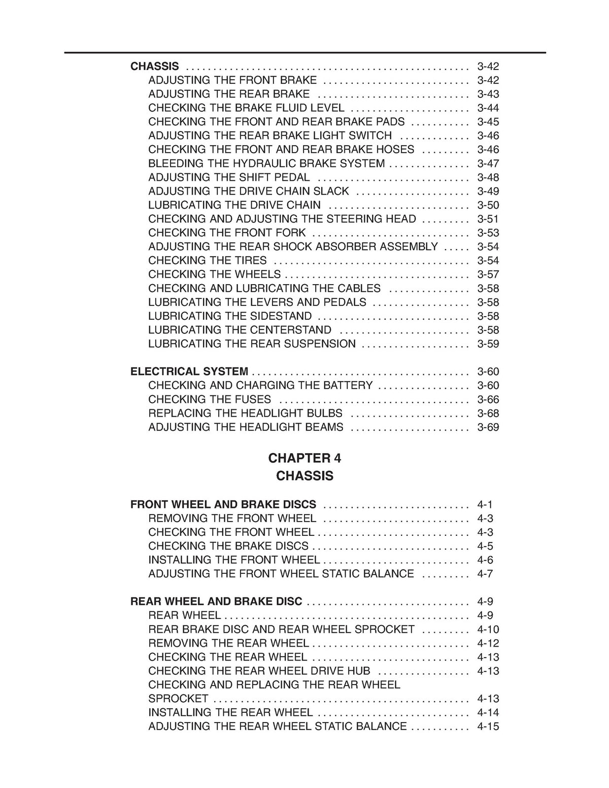 YAMAHA FZ6-SS FZ6-SSC Service Manual 2003 - BOUND - COVERS - XL FOLDOUT PAGES