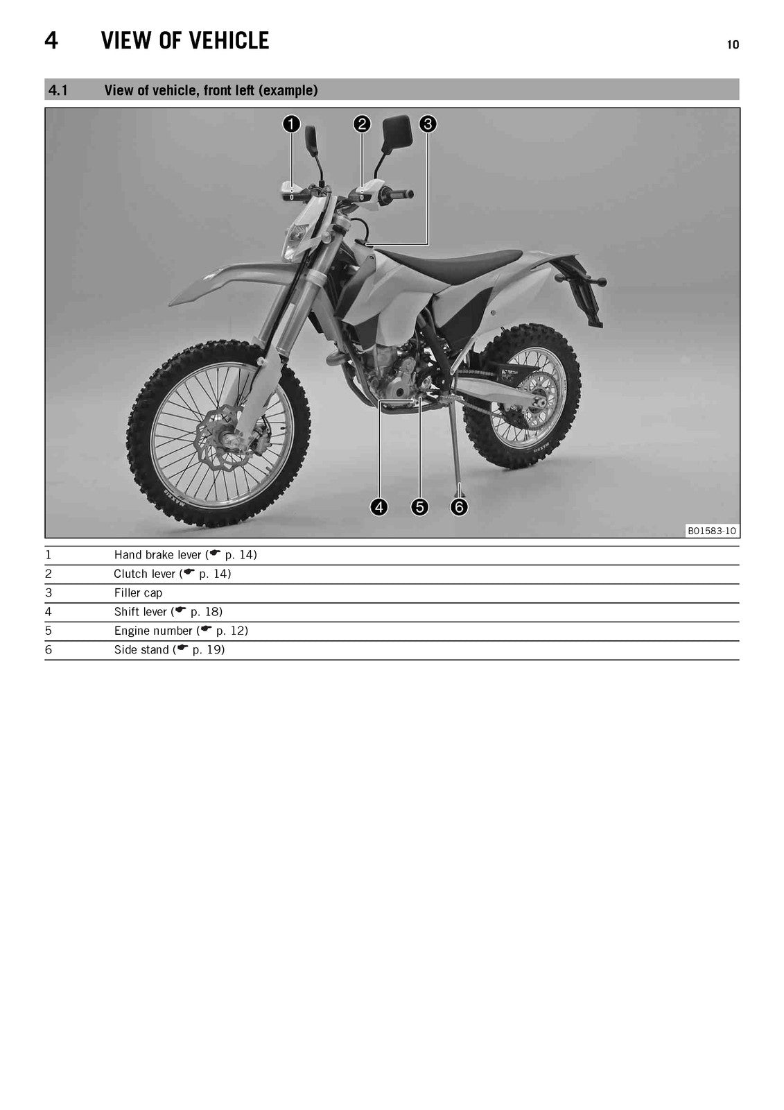 KTM 350 EXC-F 350 XCF-W Owners Manual 2014 - STEEL WIRE BOUND - TOUGH COVERS