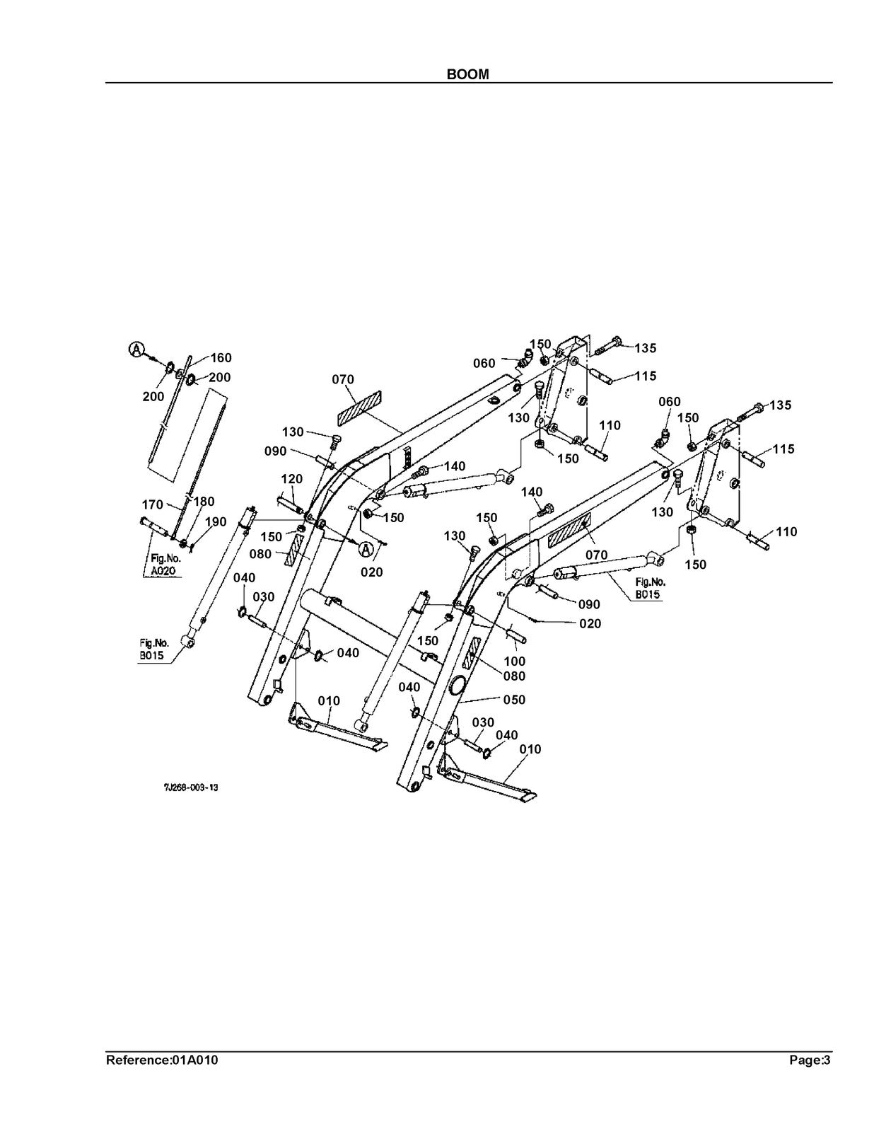 KUBOTA LA853 Front Loader Illustrated Parts List Manual - WIRE BOUND - COVERS