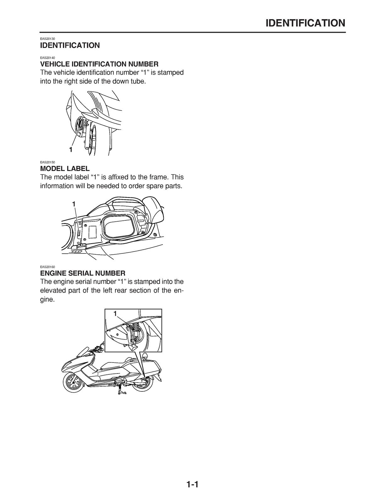 YAMAHA CP250V Morphous Scooter Service Manual 2006 - BOUND - COVERS - FOLDOUTS