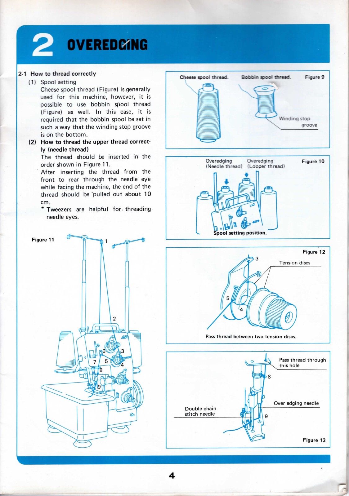 BABY LOCK EA-605 Overlock Serger Instruction Manual - WIRE BOUND - TOUGH COVERS
