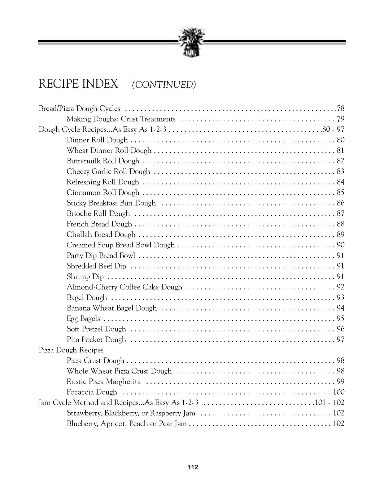 BREADMAN TR2200C Instruction Manual and Recipe Guide - WIRE BOUND - TOUGH COVERS