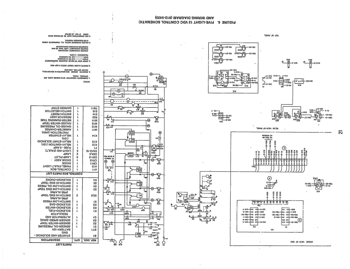 ONAN YD Generator DC Controls Service Supplement Manual 1981 - WIRE BOUND