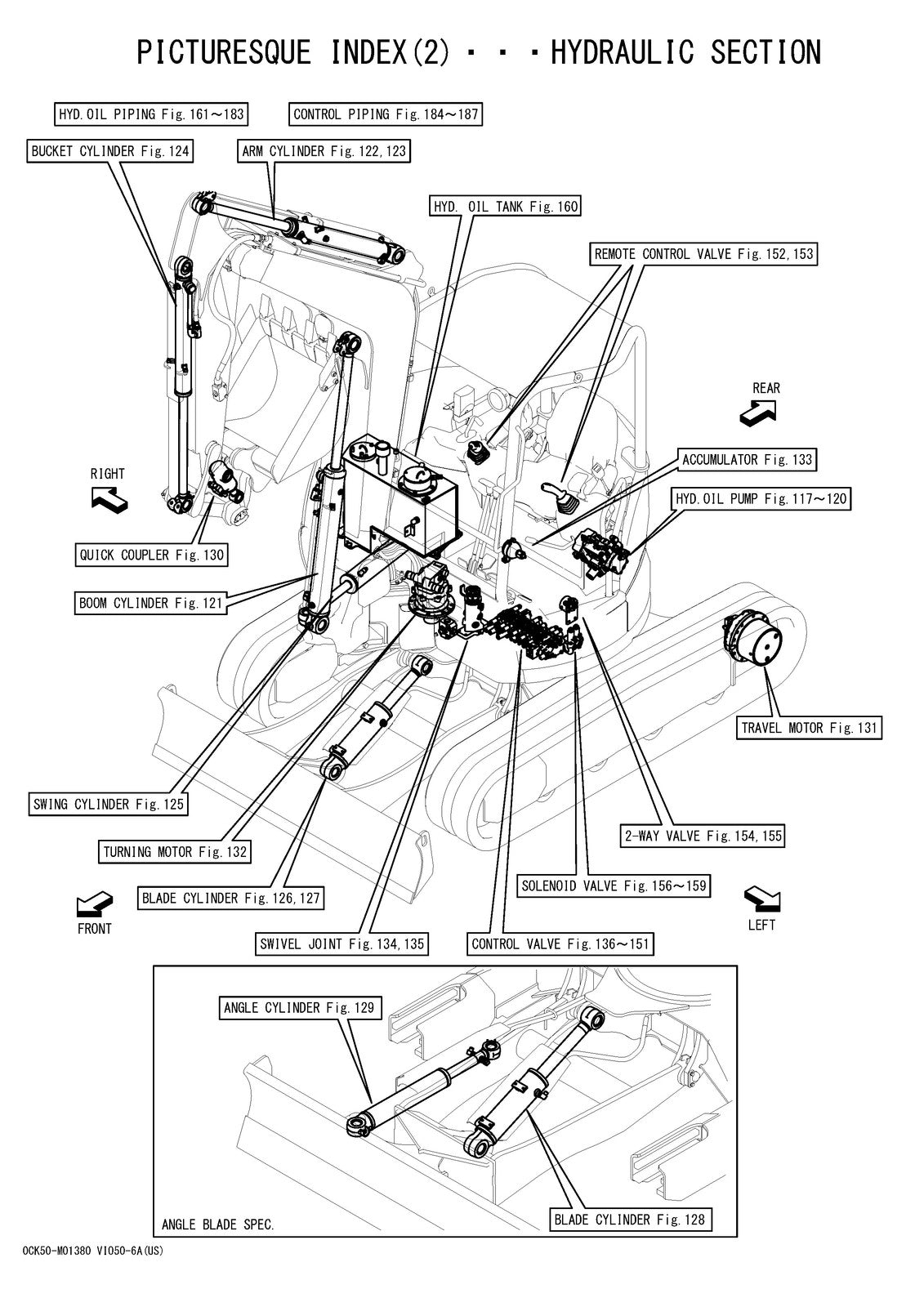 YANMAR ViO50-6A Excavator Parts Catalog Manual 2017 - WIRE BOUND - TOUGH COVERS