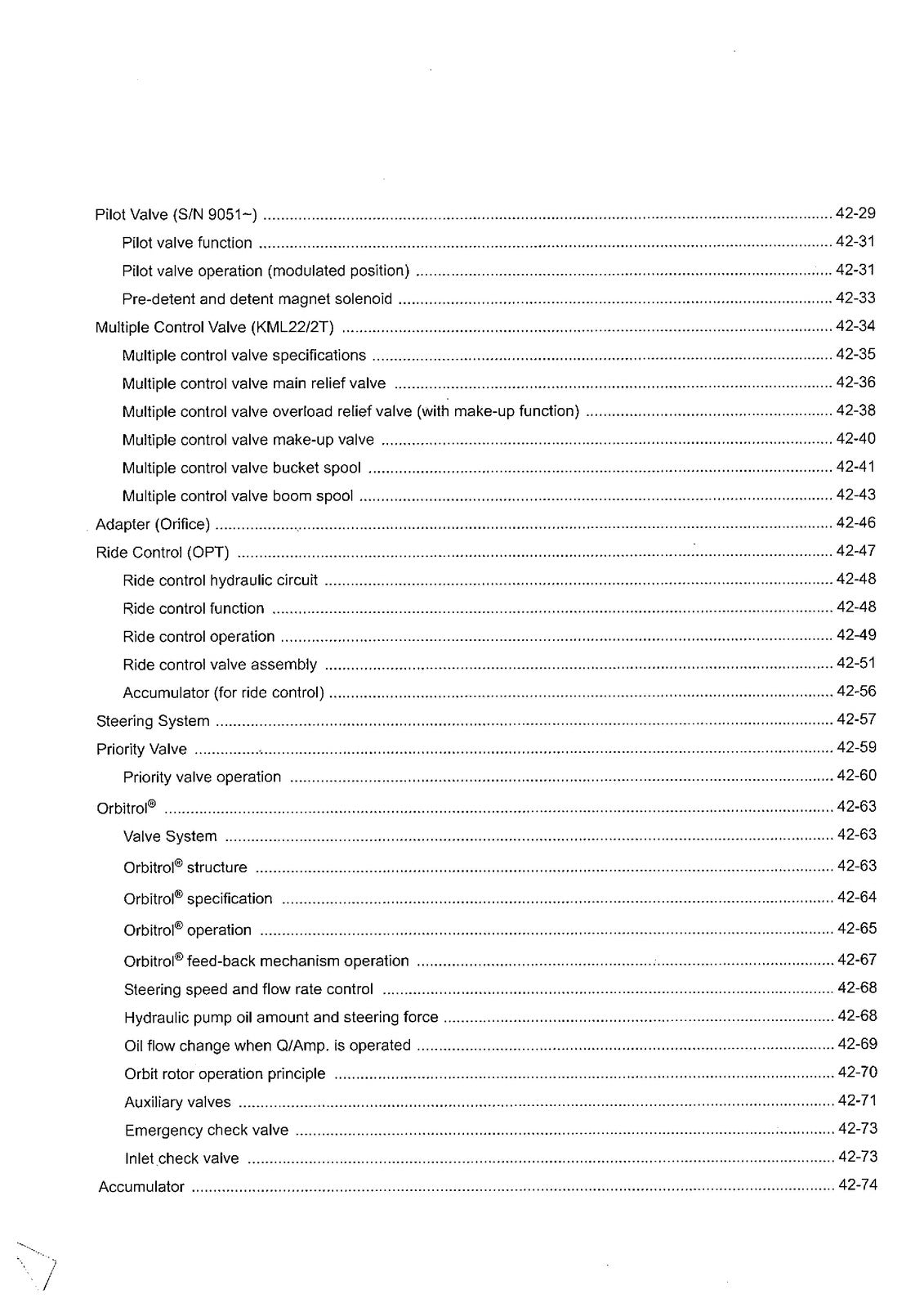 KAWASAKI 65ZV-2 Wheel Loader Shop Manual SN 65J4-9001 Up 2011, FOLDOUTS