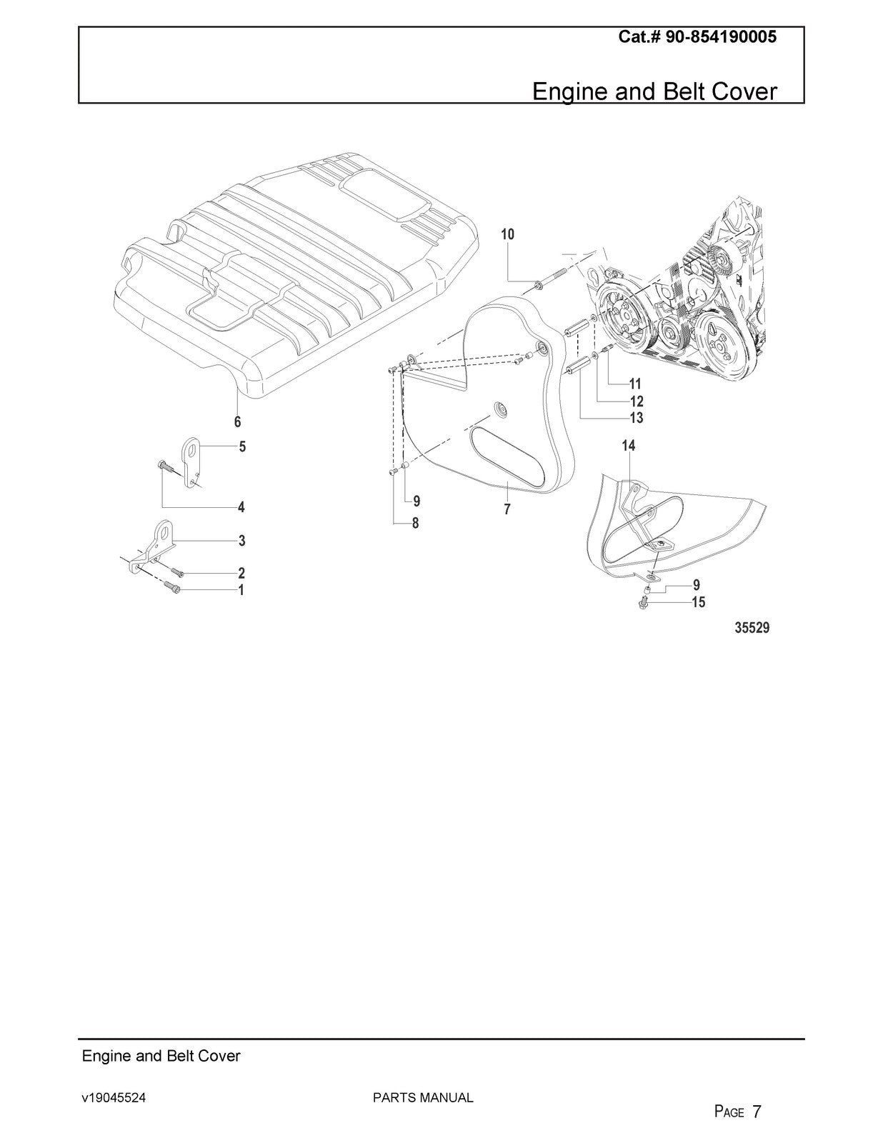 CUMMINS QSD 20L Diesel Engine Parts Manual - STEEL WIRE BOUND - TOUGH COVERS