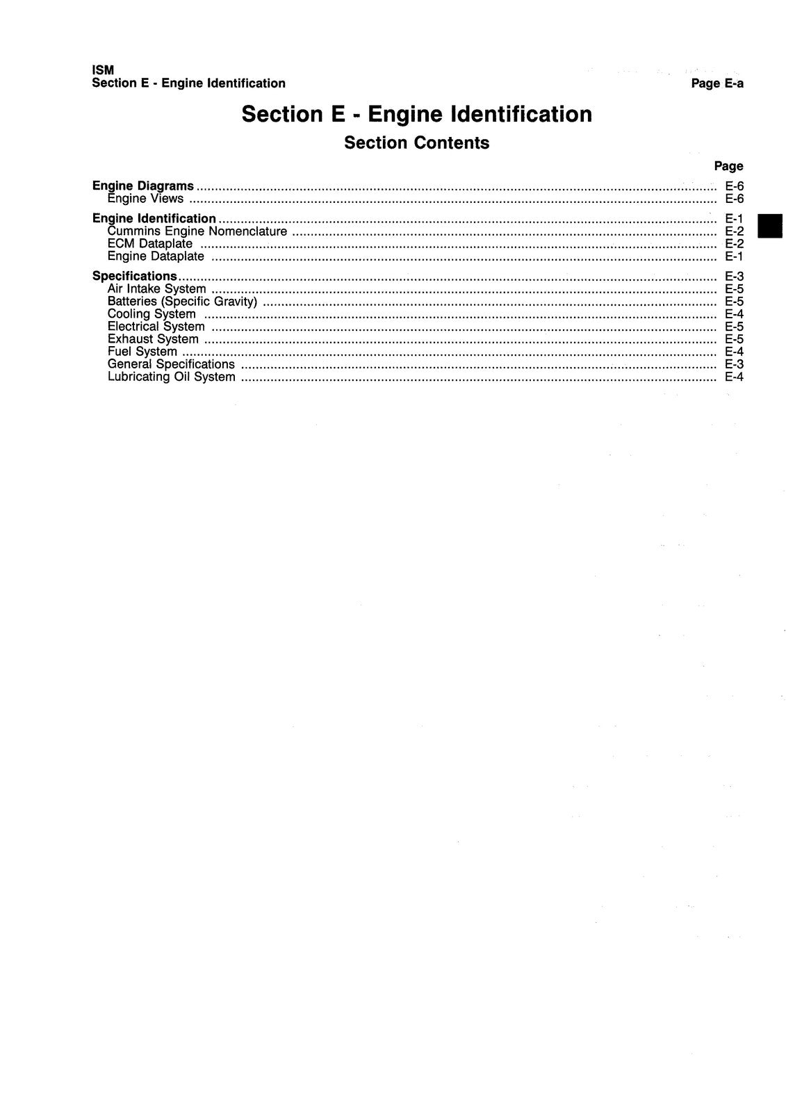 CUMMINS ISM QSM11 Series Troubleshooting And Repair Manual 2000 - WIRE BOUND