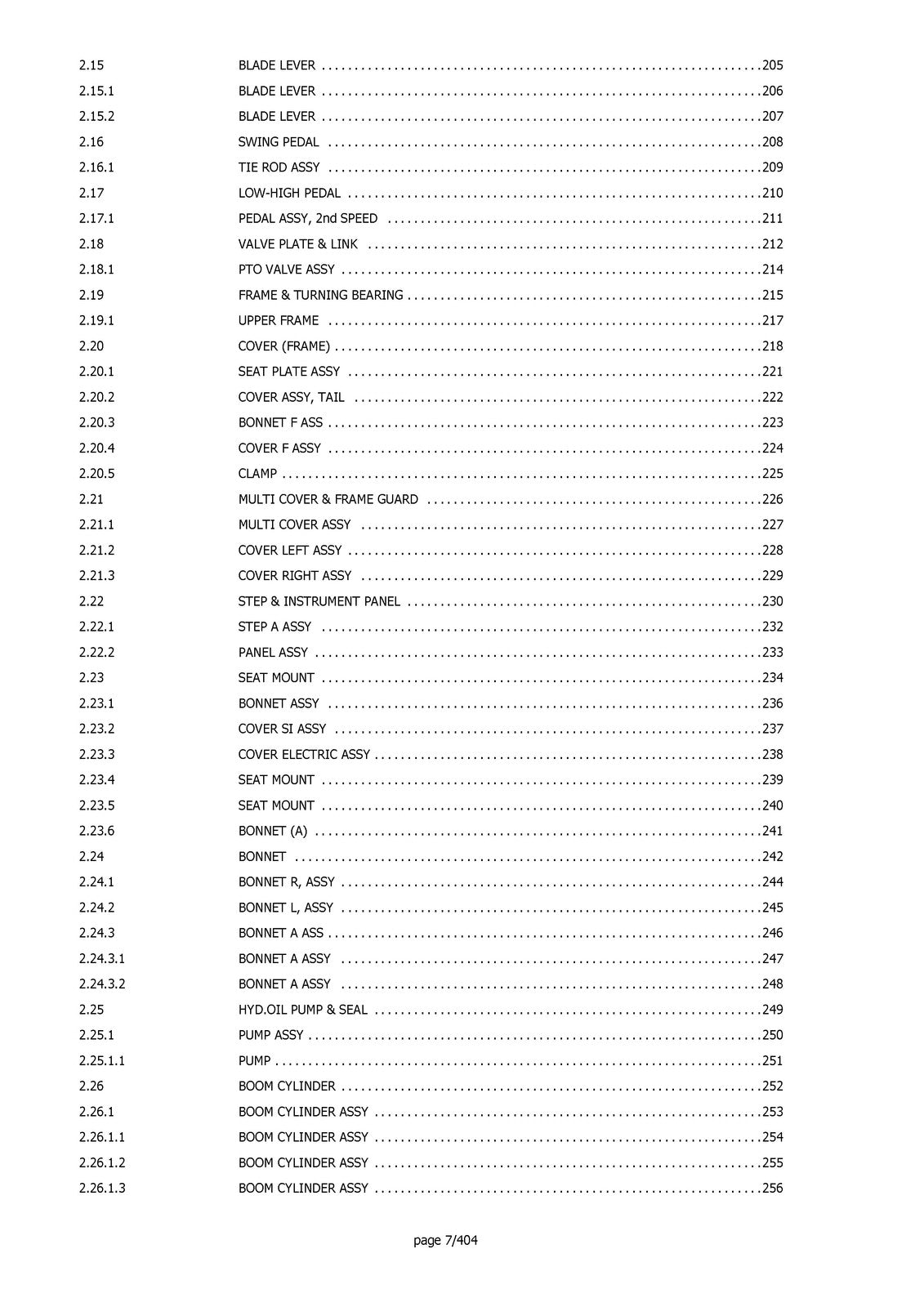 YANMAR ViO33U Mini Excavator Parts Catalog Manual 2016 - WIRE BOUND - COVERS