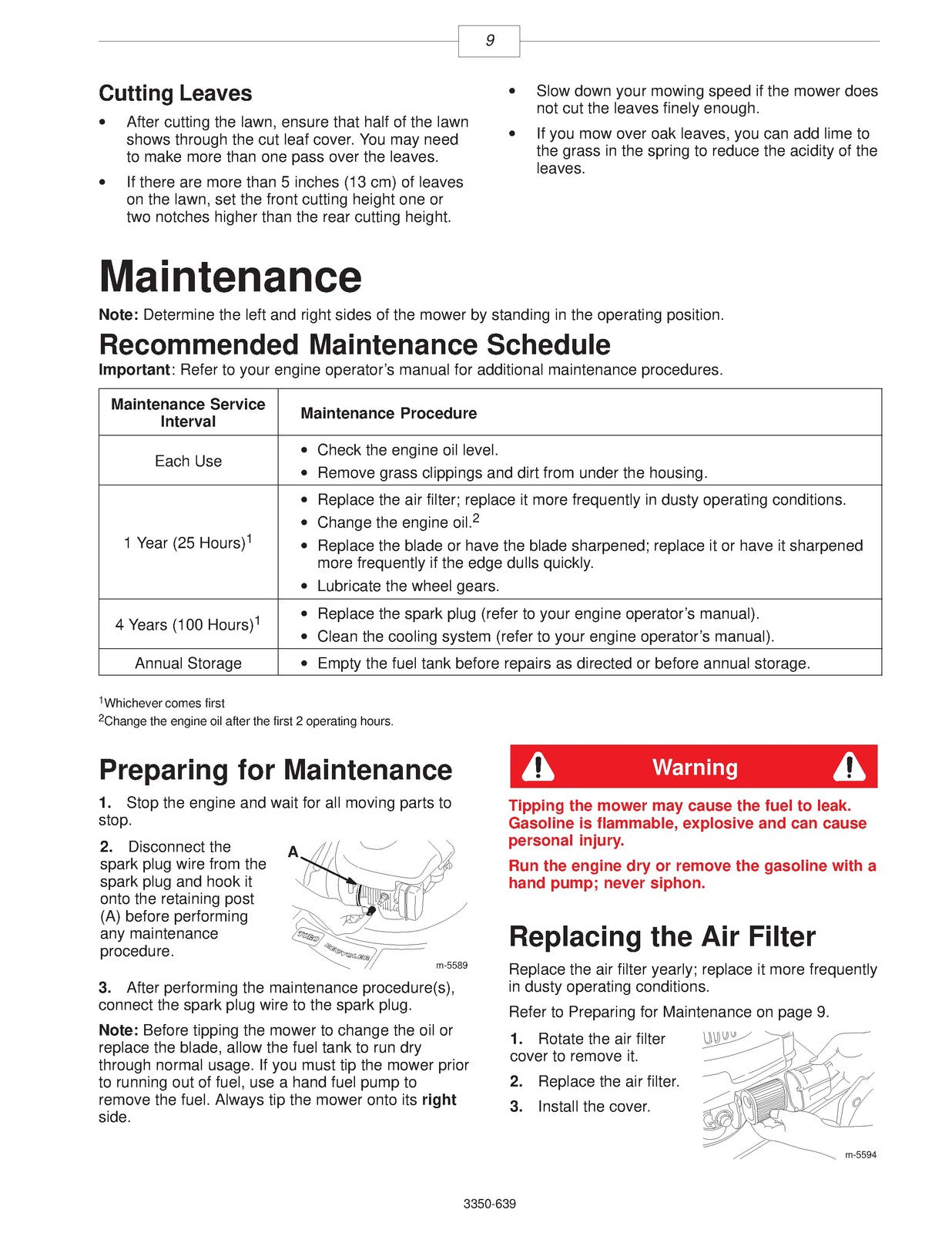 TORO 20012 22 Recycler Lawn Mower Operators Manual 2003 - WIRE BOUND - COVERS