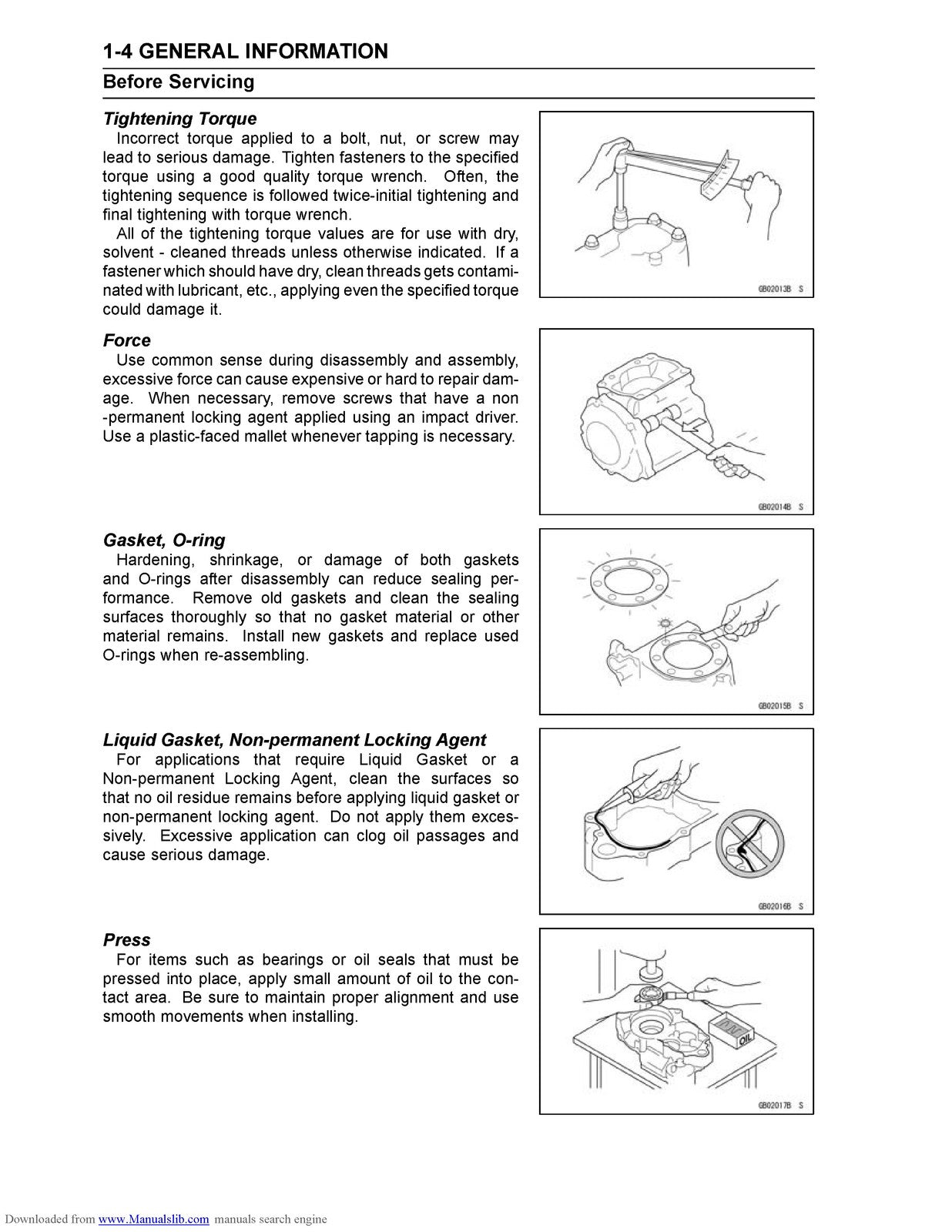 KAWASAKI KX85 KX85-II KX100 Motorcycle Service Manual 2014 - WIRE BOUND - COVERS