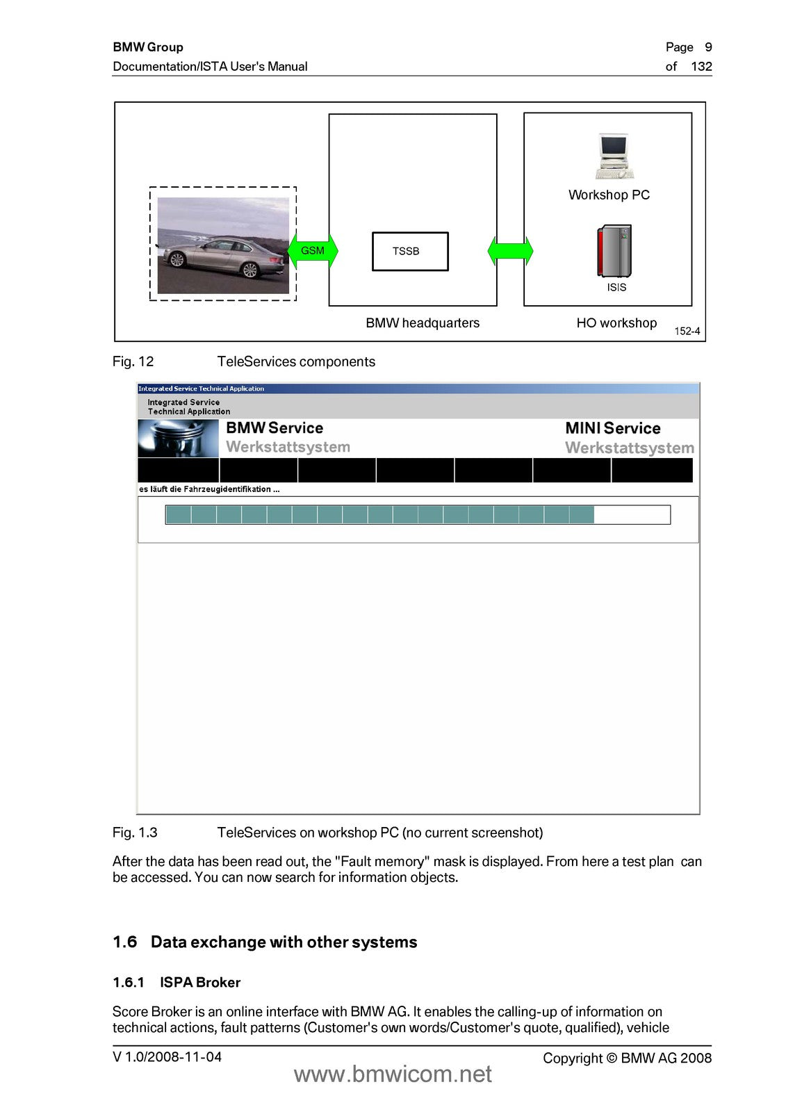 BMW ISTA Users Manual Release 2x Technical Documentation And Diagnosis - BOUND