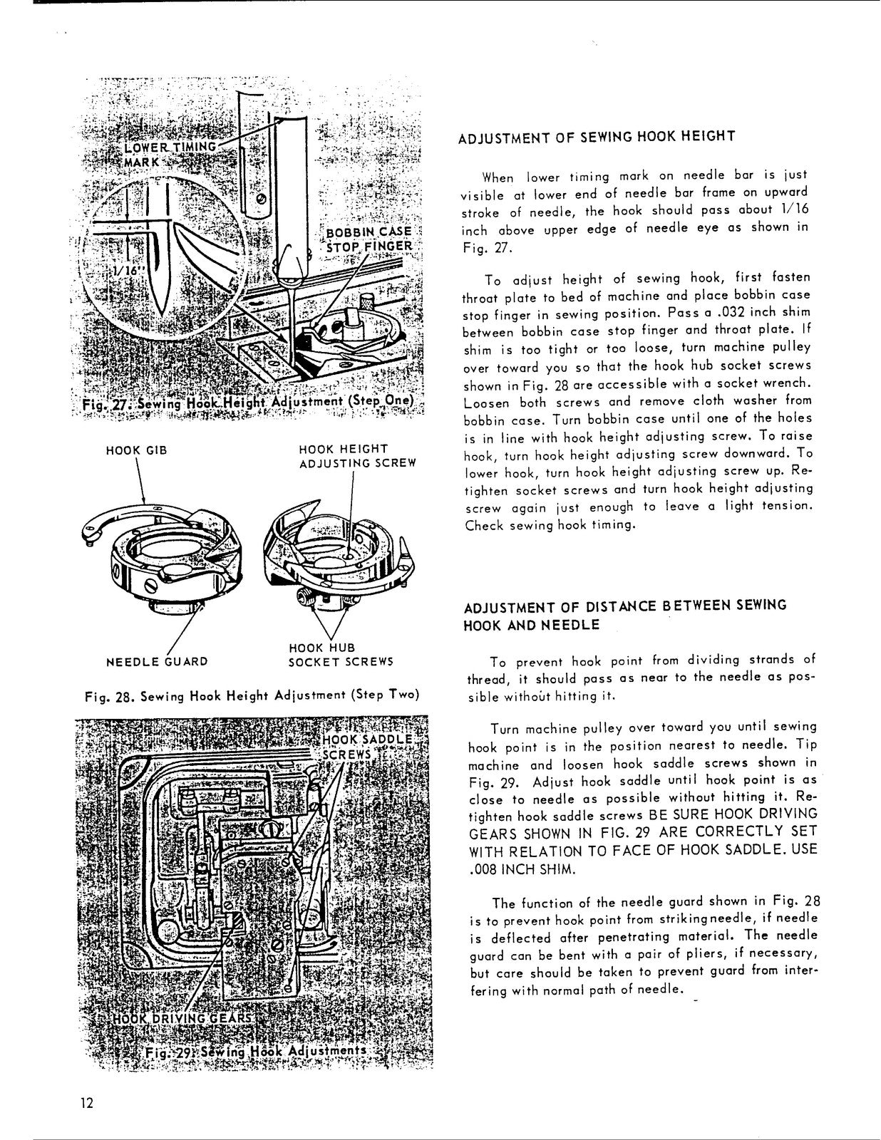 SINGER 211G146 151 157 158 351 357 358 451 457 651 658 Service Manual - BOUND