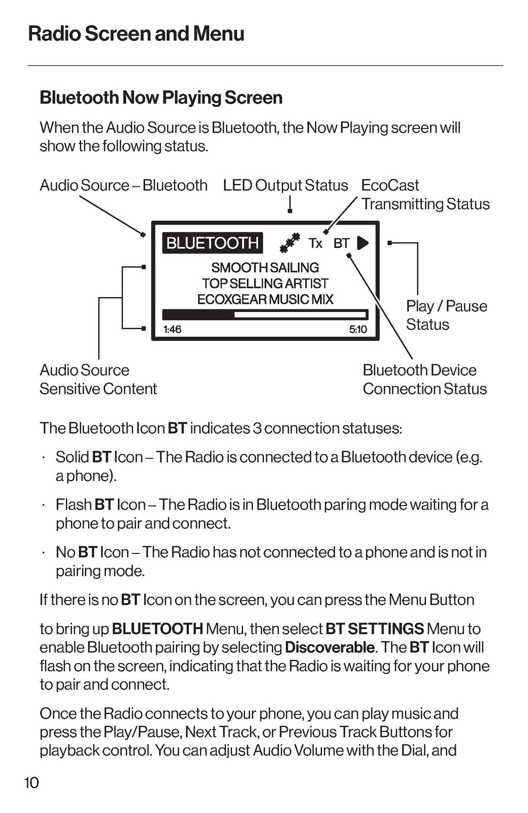 SOUNDEXTREME Radio 1 DIN SEI-SEMRN1DIN User Manual - WIRE BOUND - TOUGH COVERS