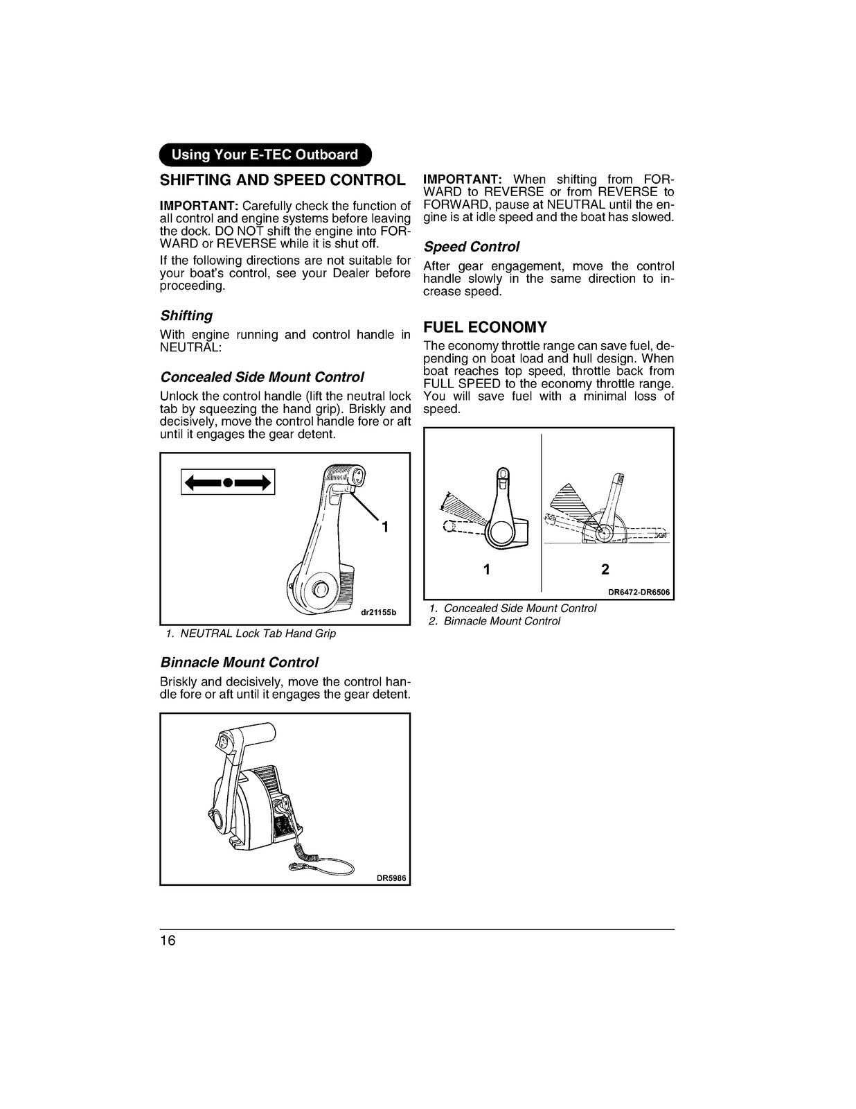EVINRUDE E-TEC 75 90 Horsepower PL PX SL Owners Manual - WIRE BOUND - COVERS