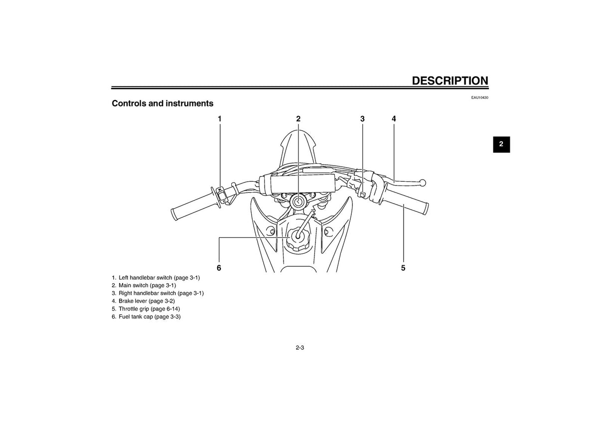 YAMAHA TT-R110E Motorcycle Owners Manual 2007 - STEEL WIRE BOUND - TOUGH COVERS