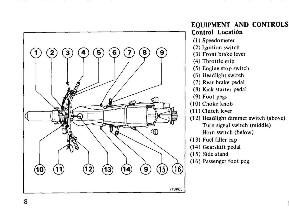 HONDA XL500S Owners Manual 1979 - BOUND - COVERS - XL FOLDOUT PAGES