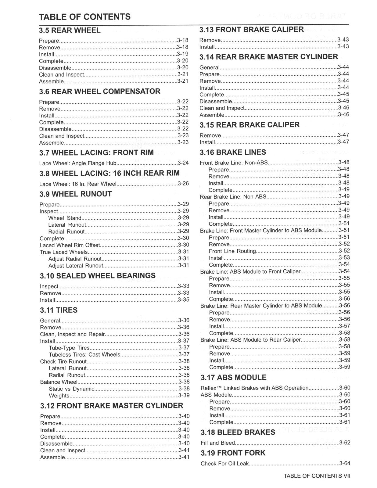 HARLEY-DAVIDSON 2017 Touring Service Manual - BOUND - COVERS - XL FOLDOUT PAGES