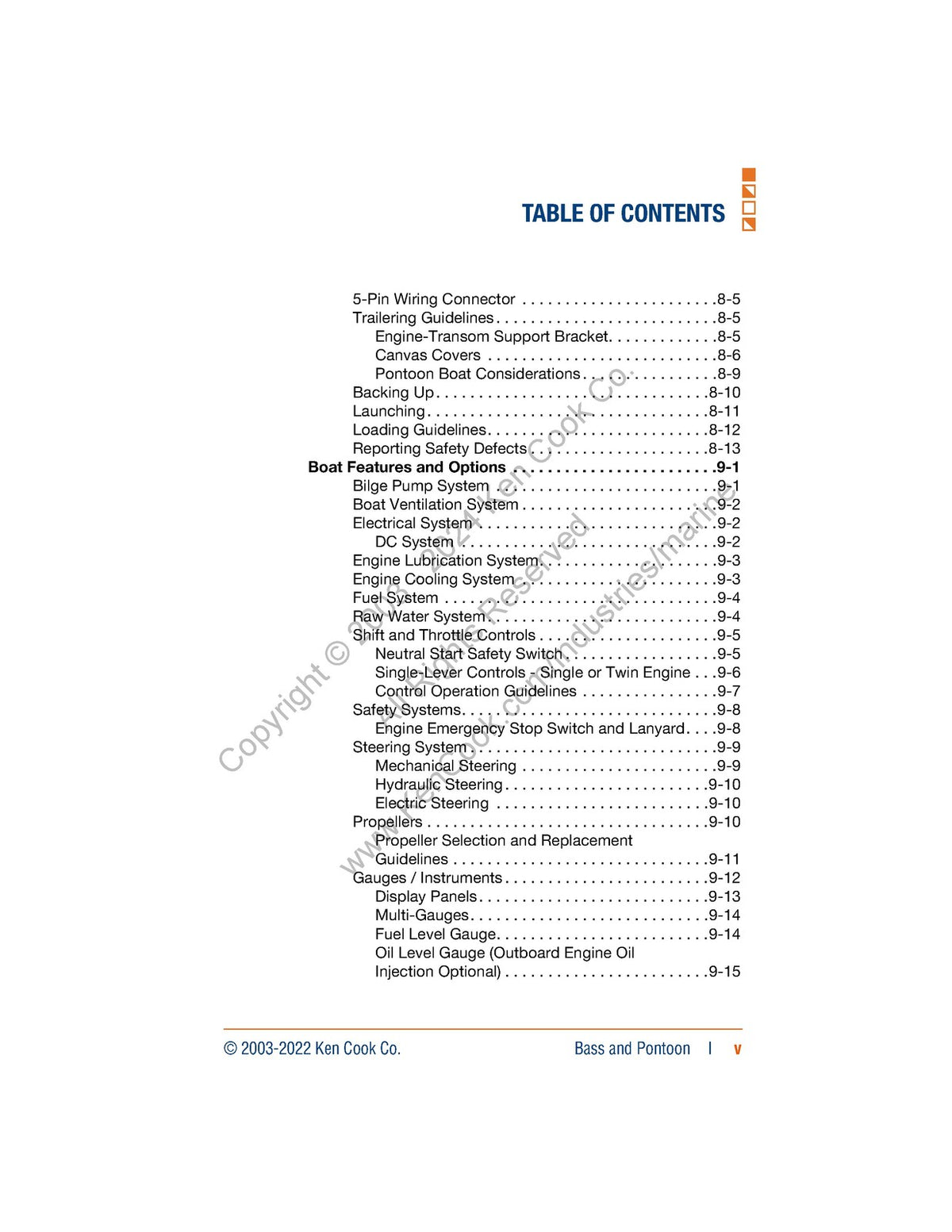 SMOKER CRAFT Basic Boating  Safety Manual 2022 - WIRE BOUND - TOUGH COVERS