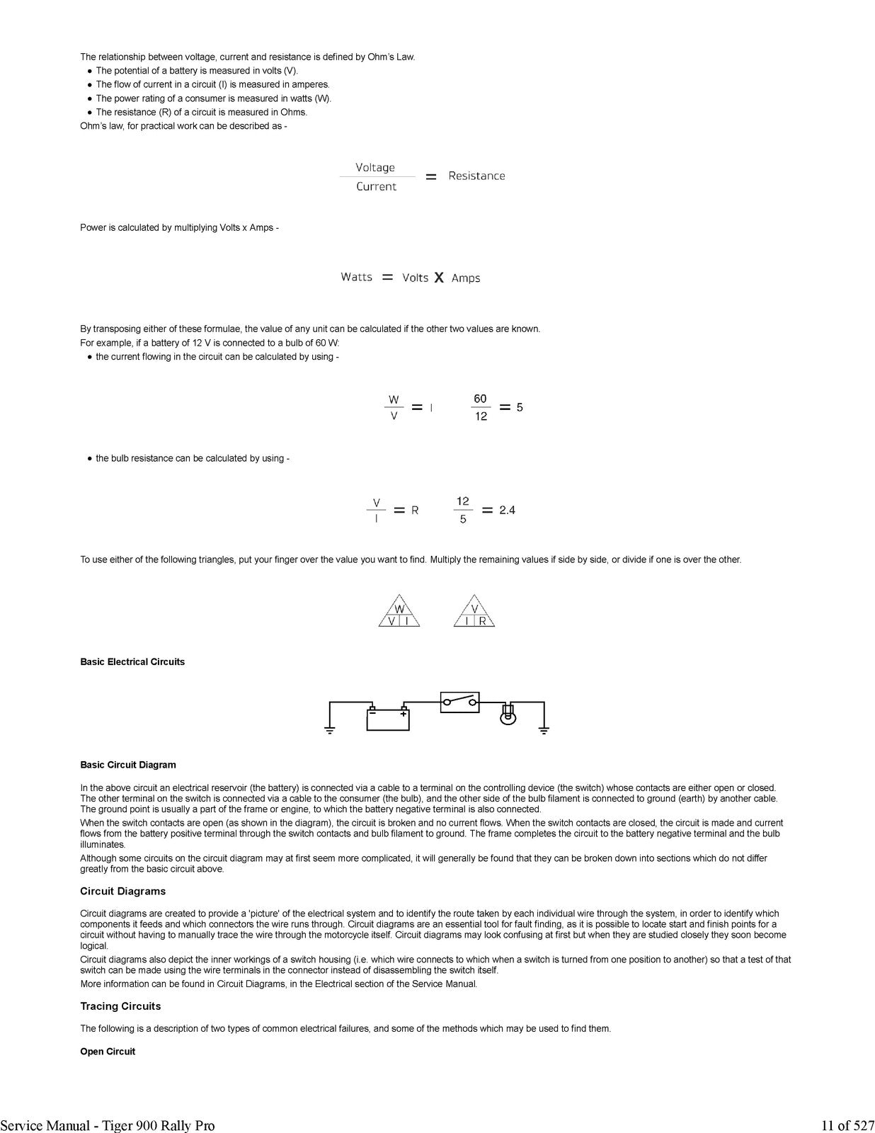 TRIUMPH Tiger 900 Rally Pro Motorcycle Service Manual - WIRE BOUND - COVERS