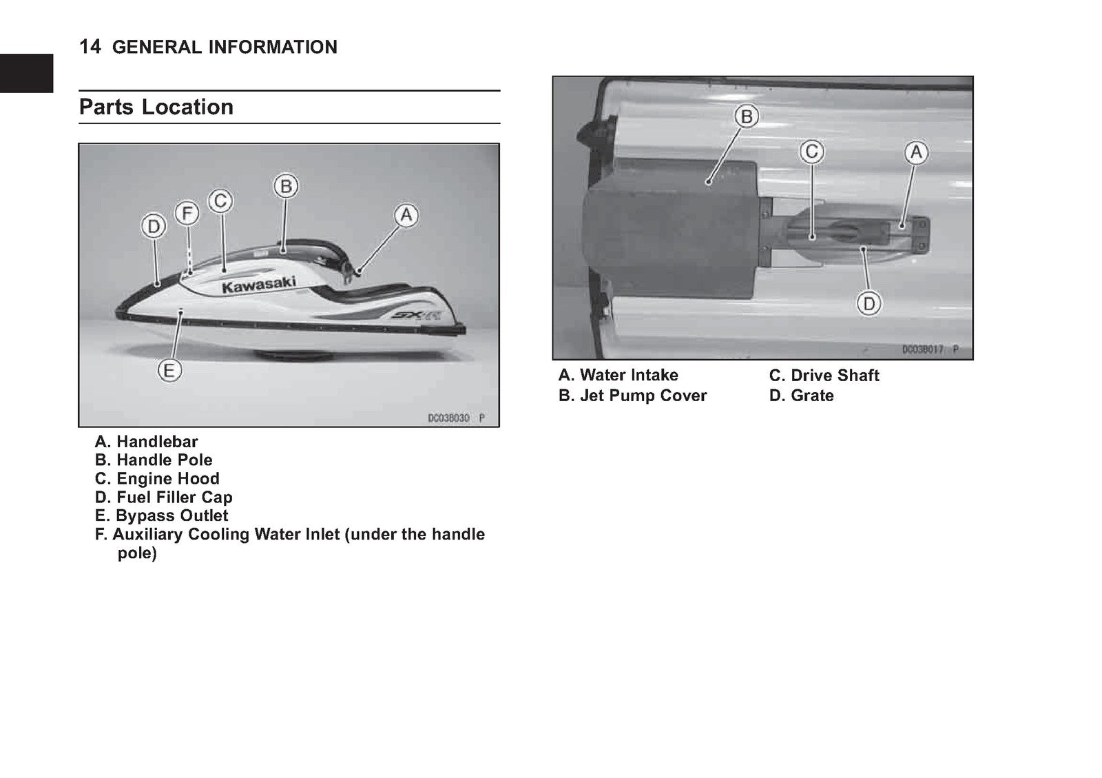 KAWASAKI 800 SX-R Jet Ski Watercraft Owners Manual 2009 - WIRE BOUND - COVERS