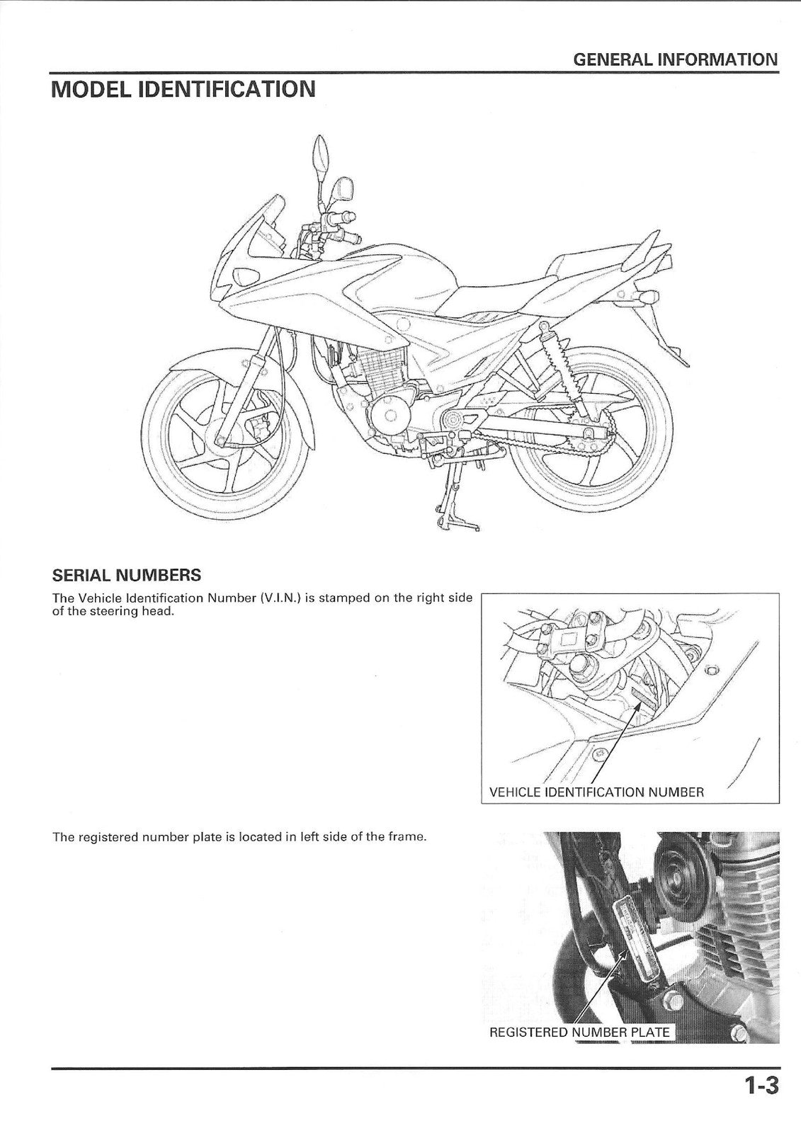 HONDA CBF125 Motorcycle Service Manual 2009-2010 - WIRE BOUND - TOUGH COVERS