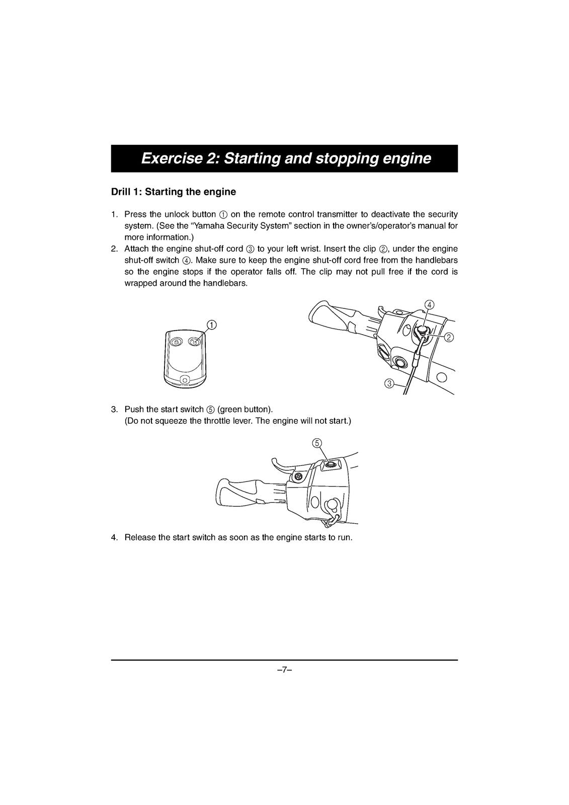 YAMAHA WaveRunner FX SVHO FX Cruiser SVHO Riding Practice Guide Manual 2014