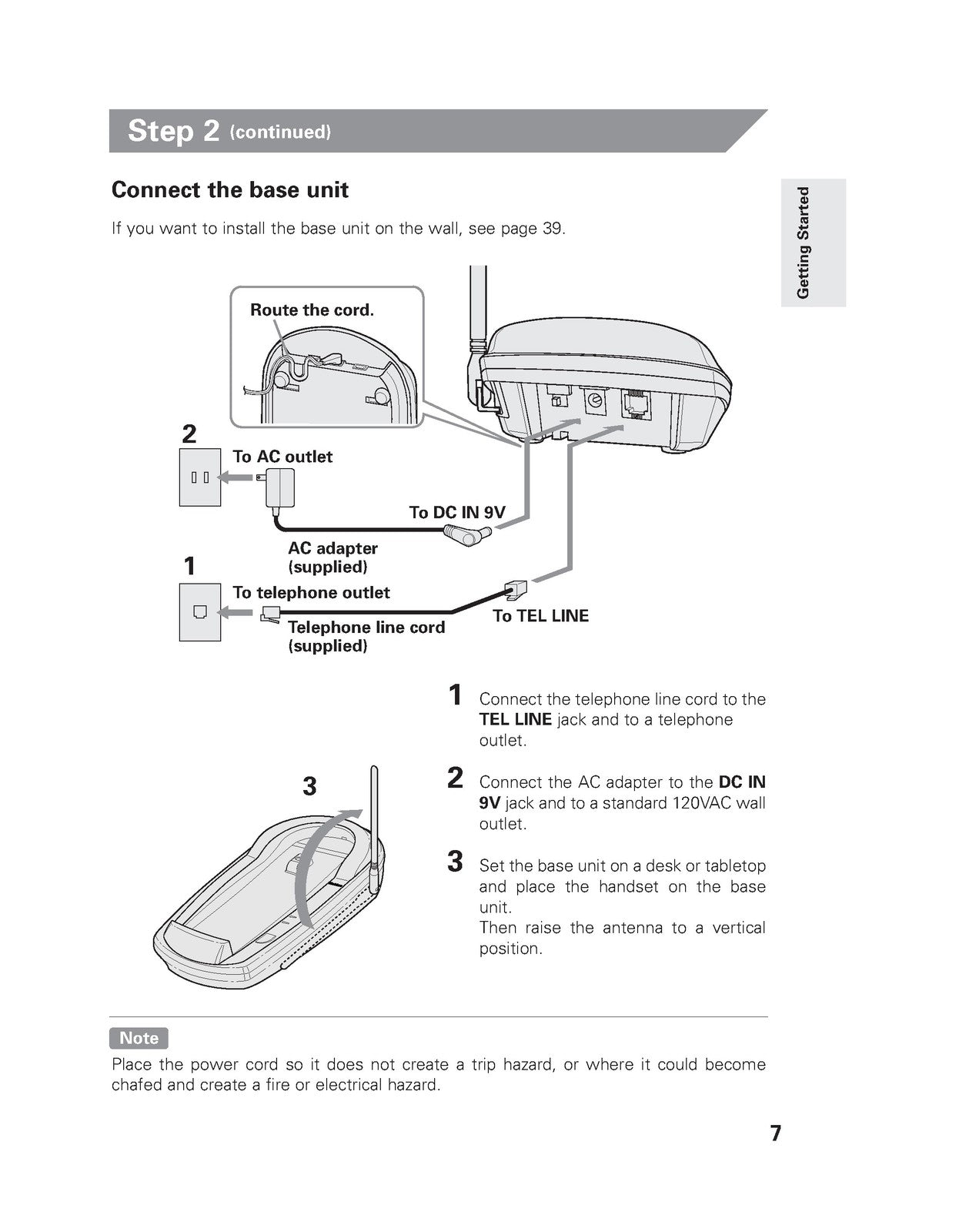 UNIDEN EXLI 8962 Cordless Telephone Owners Manual 1999 - WIRE BOUND - COVERS