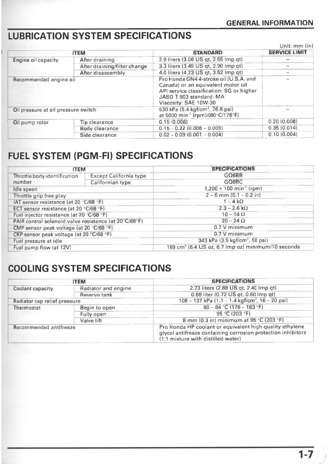 HONDA NSA700A Motorcycle Service Manual 2009 - BOUND - COVERS - XL FOLDOUT PAGES