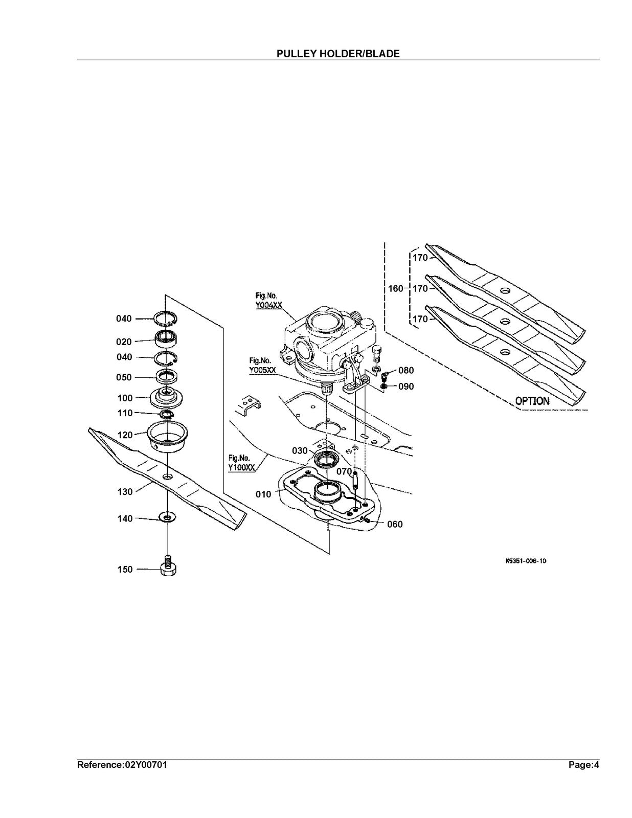 KUBOTA RCK48-15BX Parts Manual - STEEL WIRE BOUND - PROTECTIVE COVERS