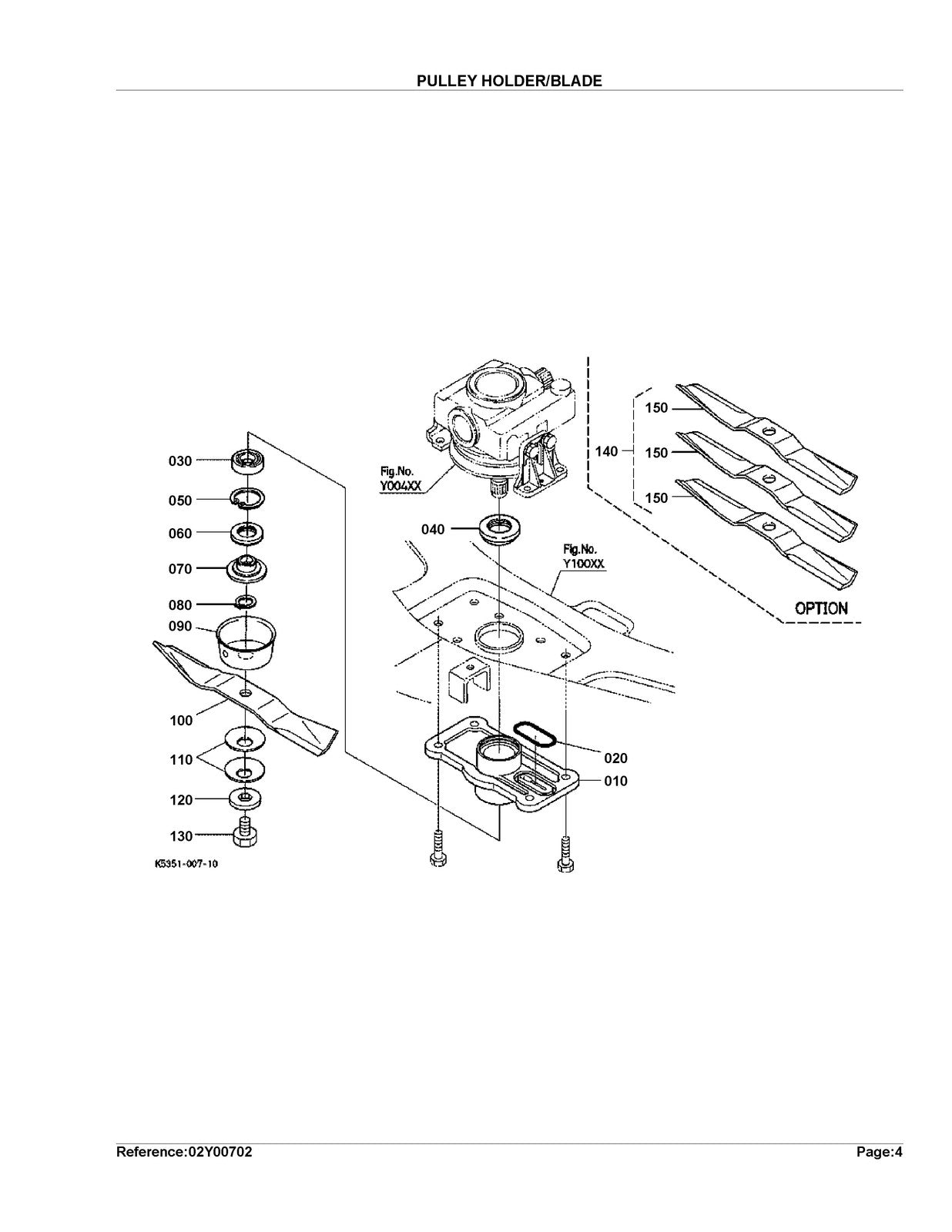 KUBOTA RCK54-15BX Parts Manual - STEEL WIRE BOUND - PROTECTIVE COVERS