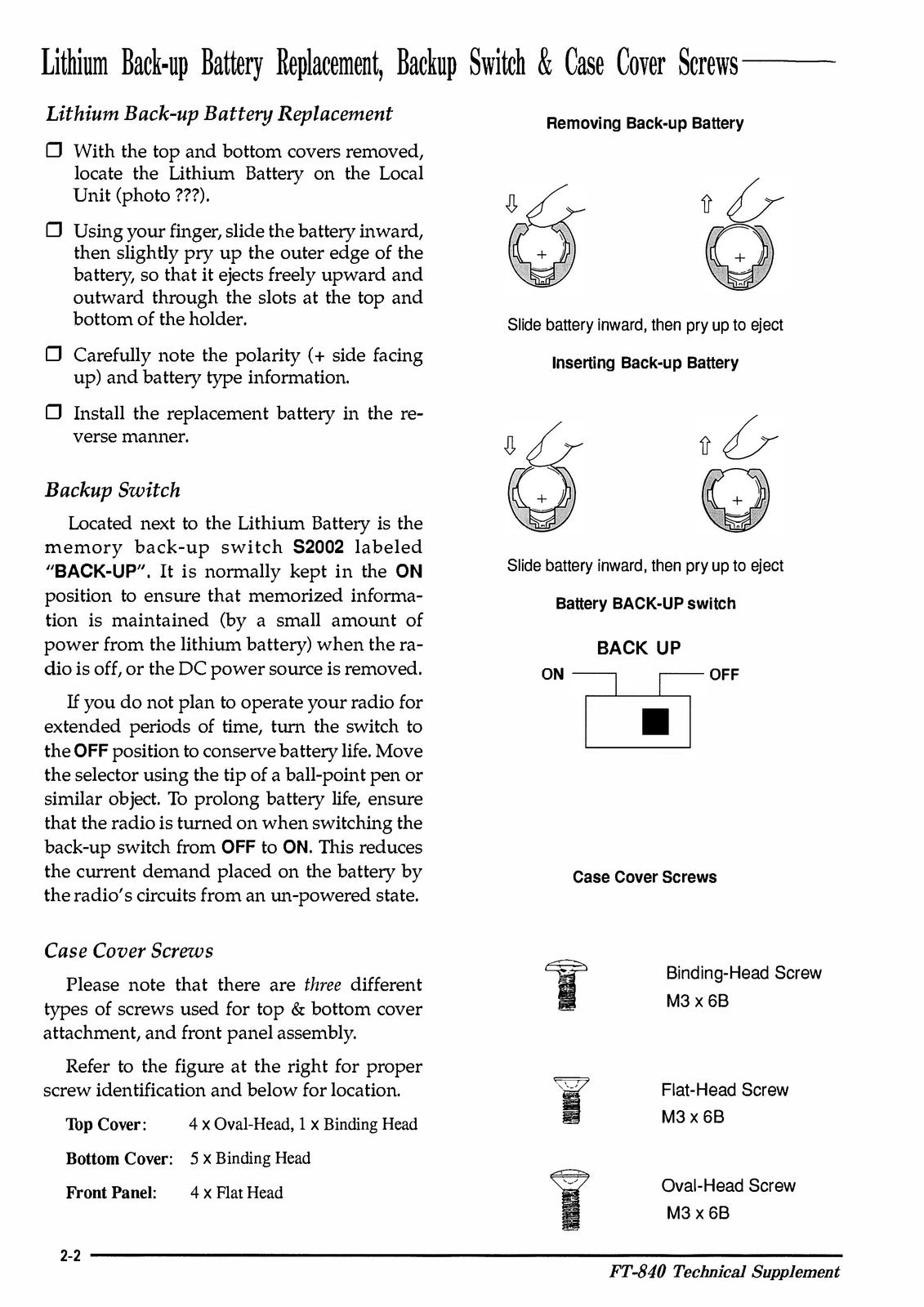 YAESU FT-840 HF Transceiver Service Manual - BOUND - COVERS - XL FOLDOUT PAGES