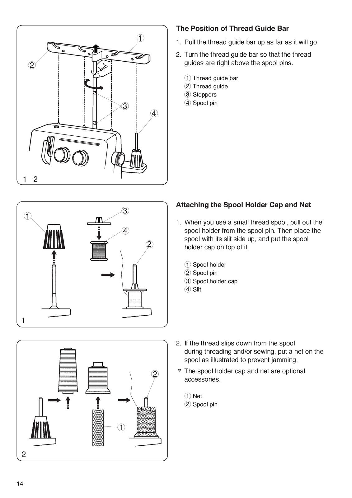 JANOME Juno 3434D Differential Feed Serger Instruction Manual - WIRE BOUND