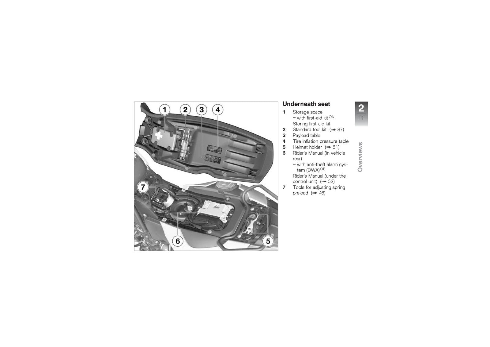 BMW F 700 GS Motorcycle Riders Manual - STEEL WIRE BOUND - PROTECTIVE COVERS