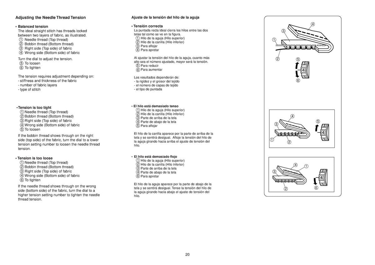 ALFA 649 659 Sewing Machine Instruction Manual - STEEL WIRE BOUND - TOUGH COVERS