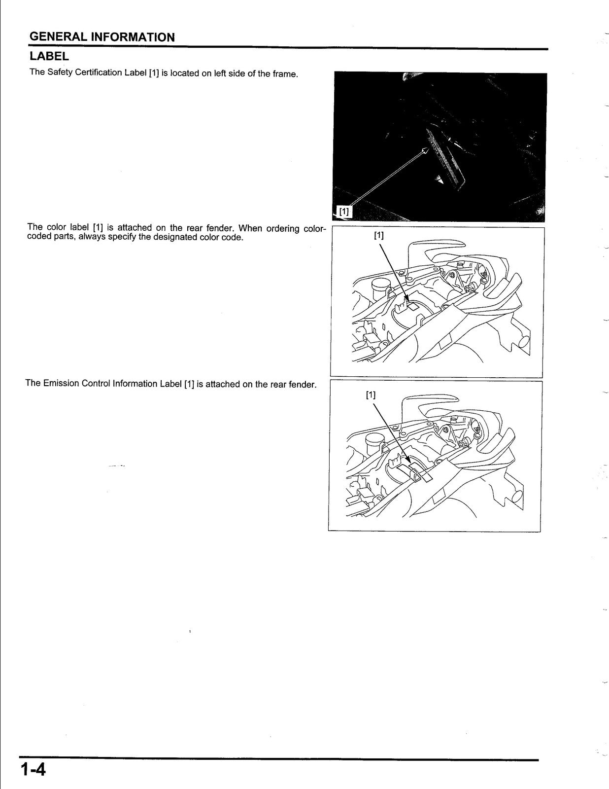 HONDA VFR1200F Motorcycle Service Manual - BOUND - COVERS - XL FOLDOUT PAGES