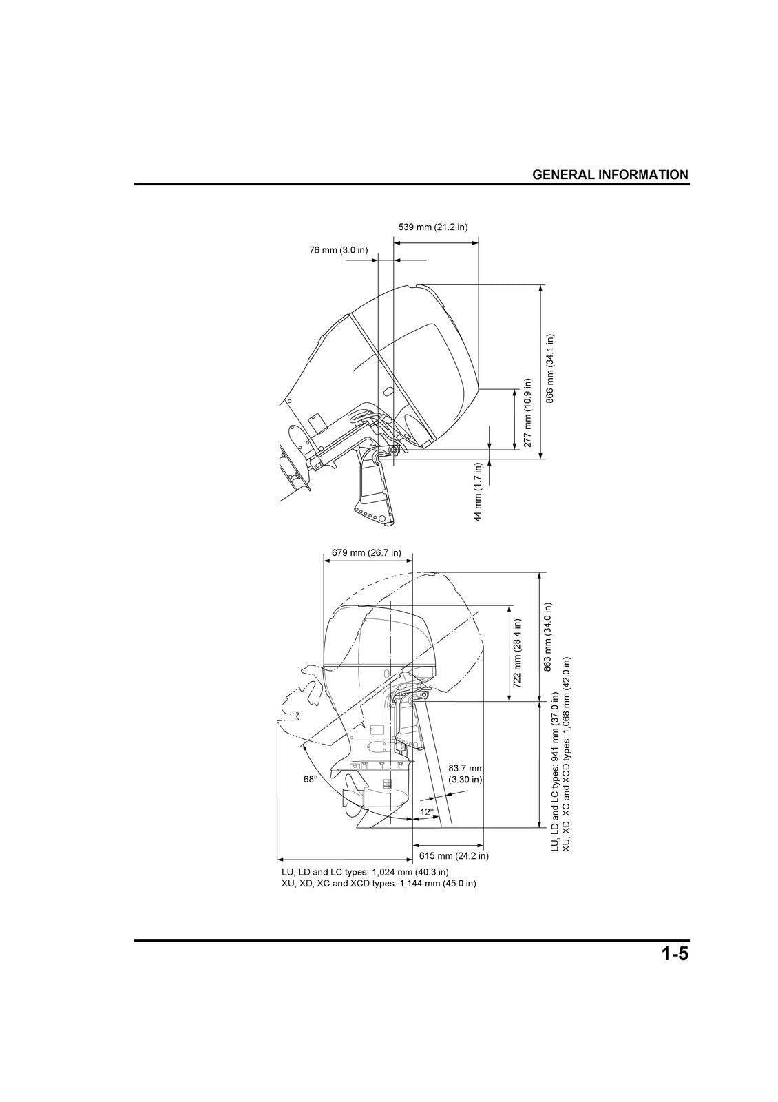 TOHATSU BFT115A Outboard Motor Service Manual 2014 - BOUND - COVERS - FOLDOUTS