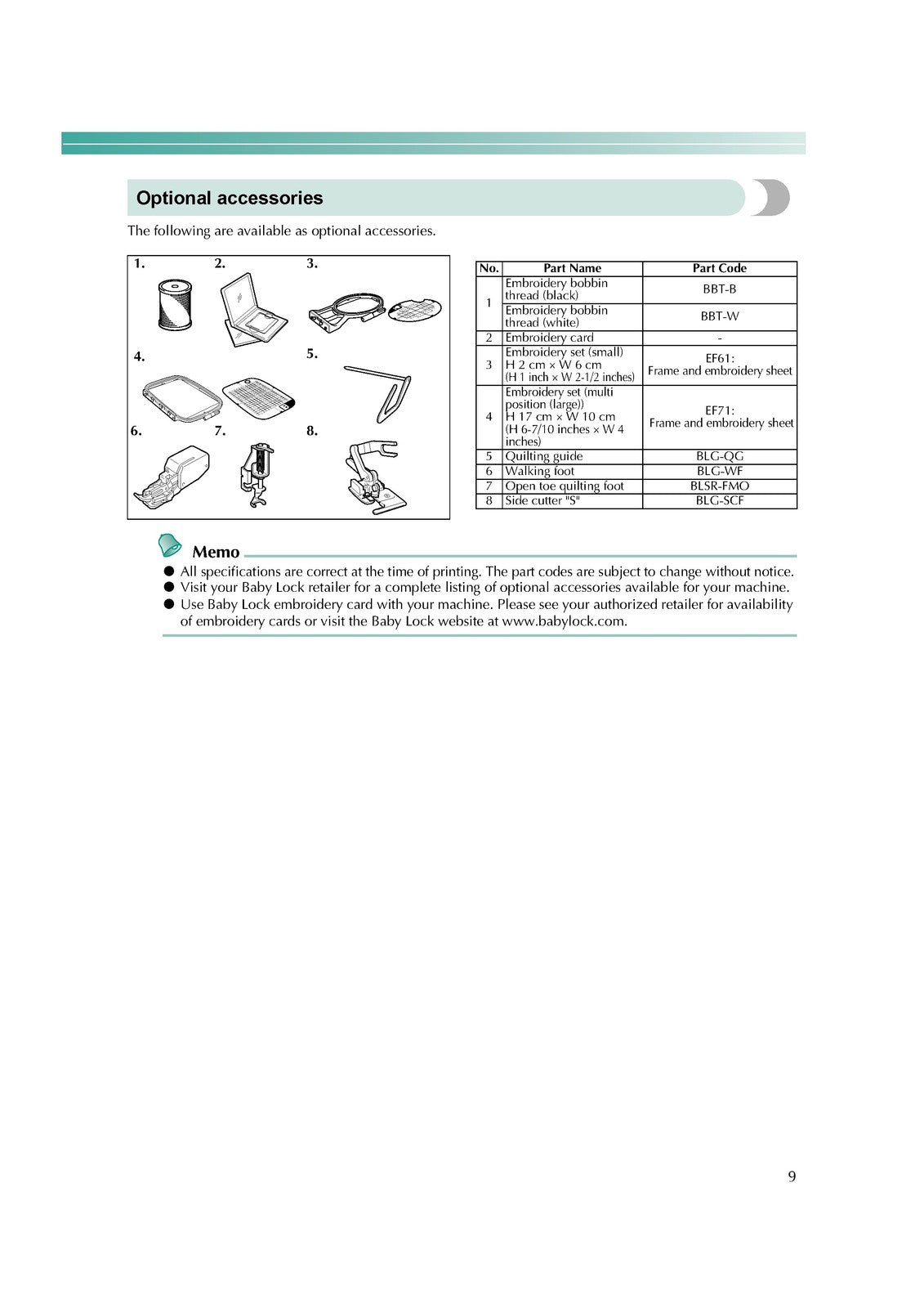 BABY LOCK Sofia BL137A Sewing Machine Instruction Manual - WIRE BOUND - COVERS