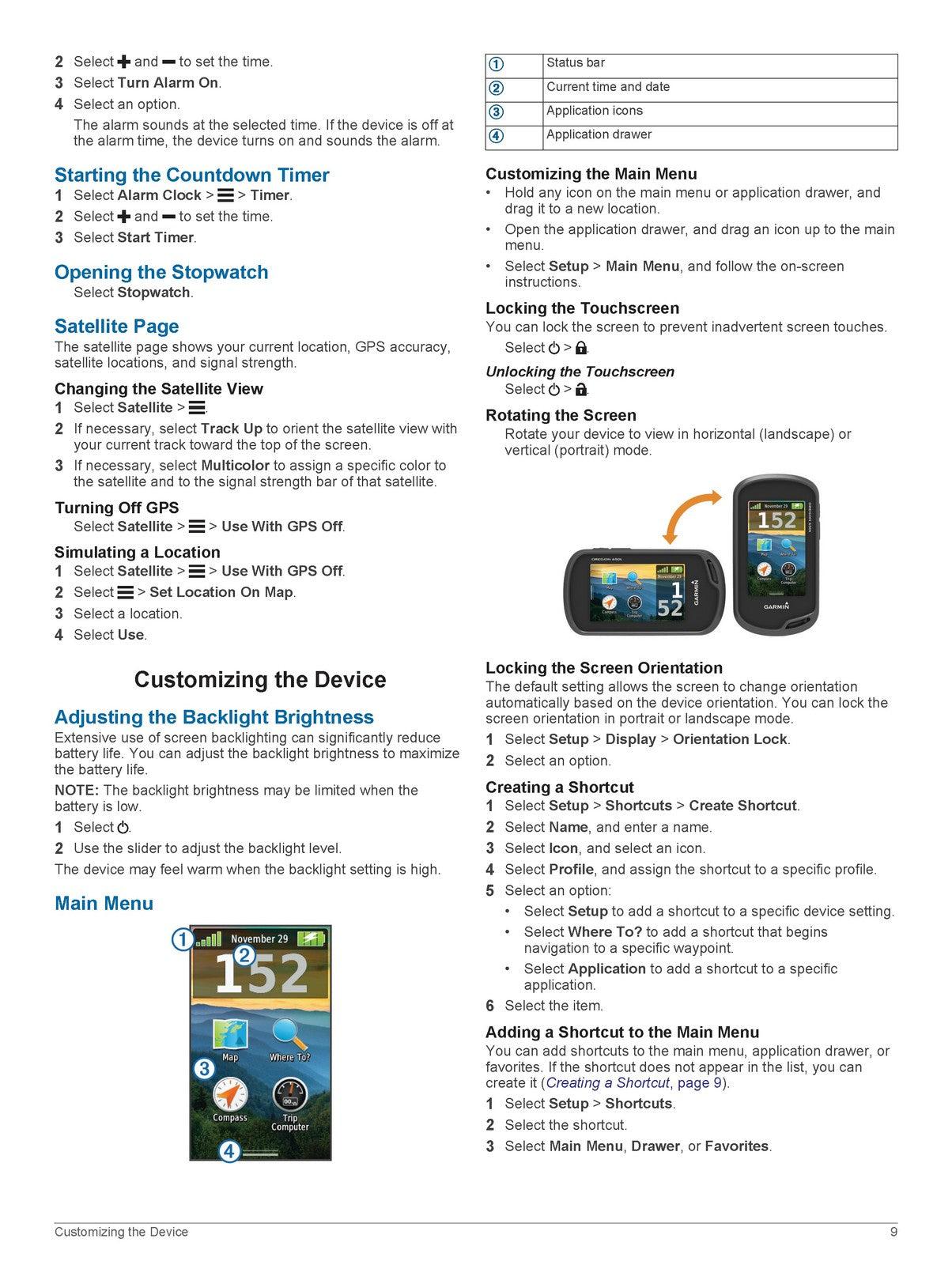 GARMIN Oregon 600 Series Owners Manual - STEEL WIRE BOUND - PROTECTIVE COVERS