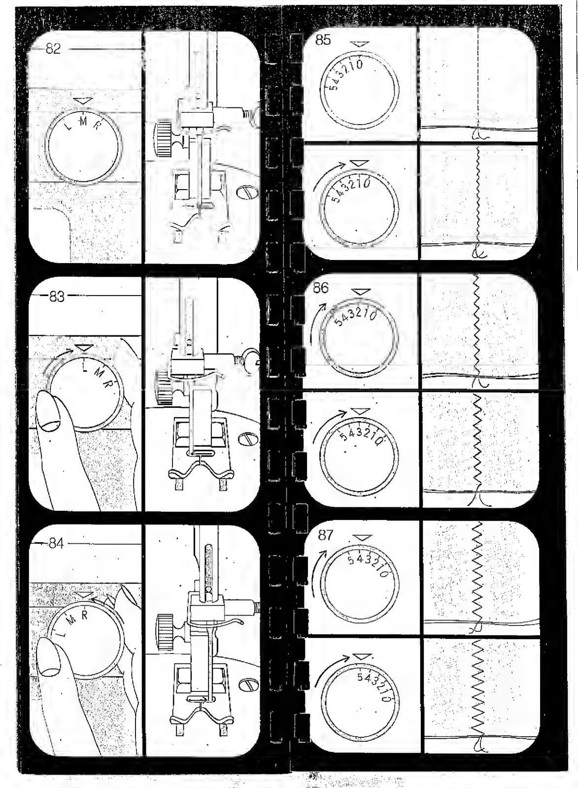 PFAFF 204  205  207  208  209  210  211 User Manual - WIRE BOUND - COVERS
