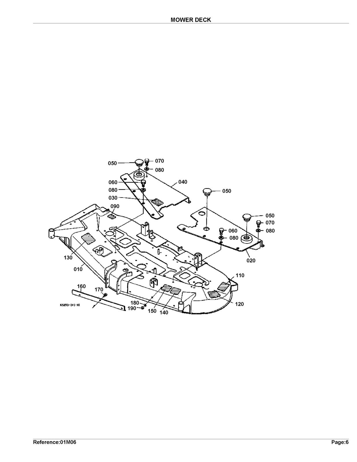 KUBOTA RC72-36A-Revised Parts Manual - STEEL WIRE BOUND - PROTECTIVE COVERS