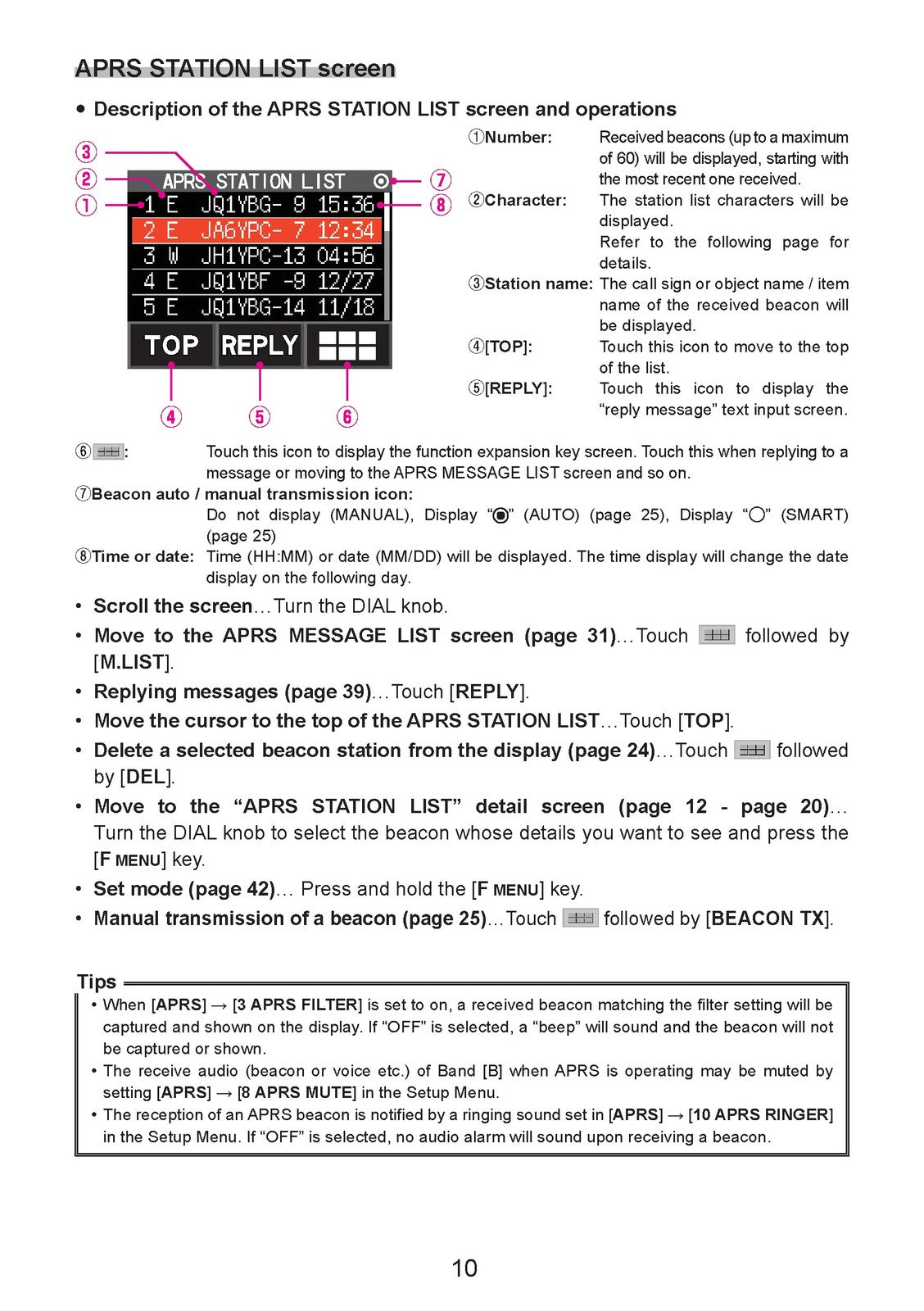 YAESU FT5DR FT5DE Dual Band Digital Transceiver APRS Manual - WIRE BOUND