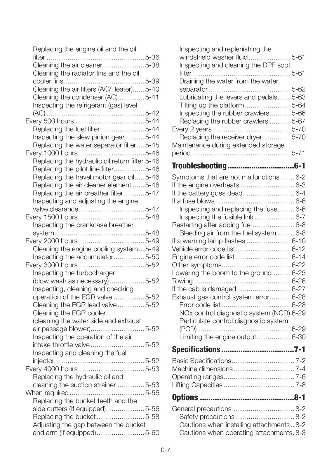 TAKEUCHI TB280FR EXCAVATOR OPERATORS MANUAL - STEEL WIRE BOUND - TOUGH COVERS