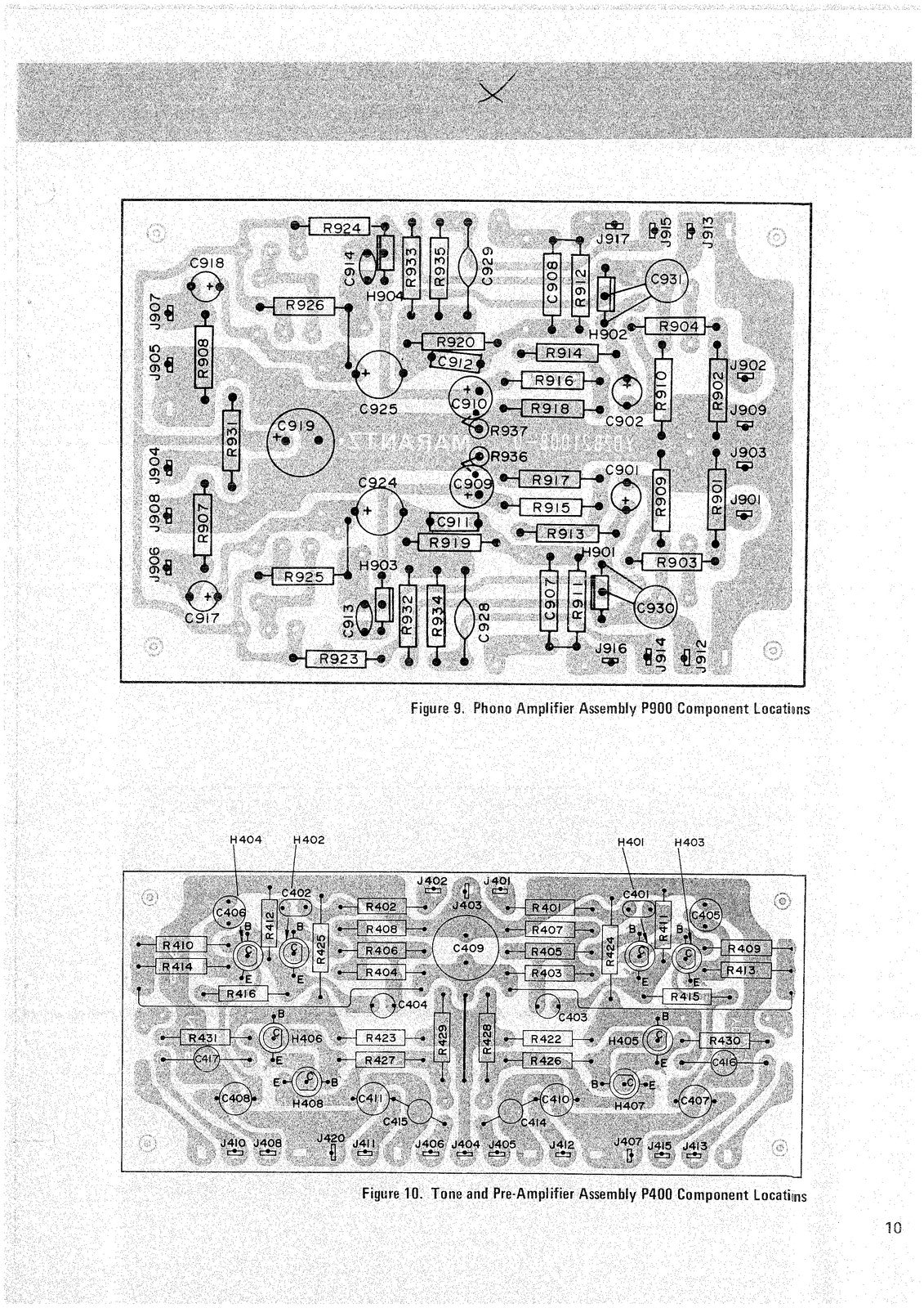 MARANTZ 1060 Console Stereo Amplifier Service Manual - BOUND - COVERS - FOLDOUTS