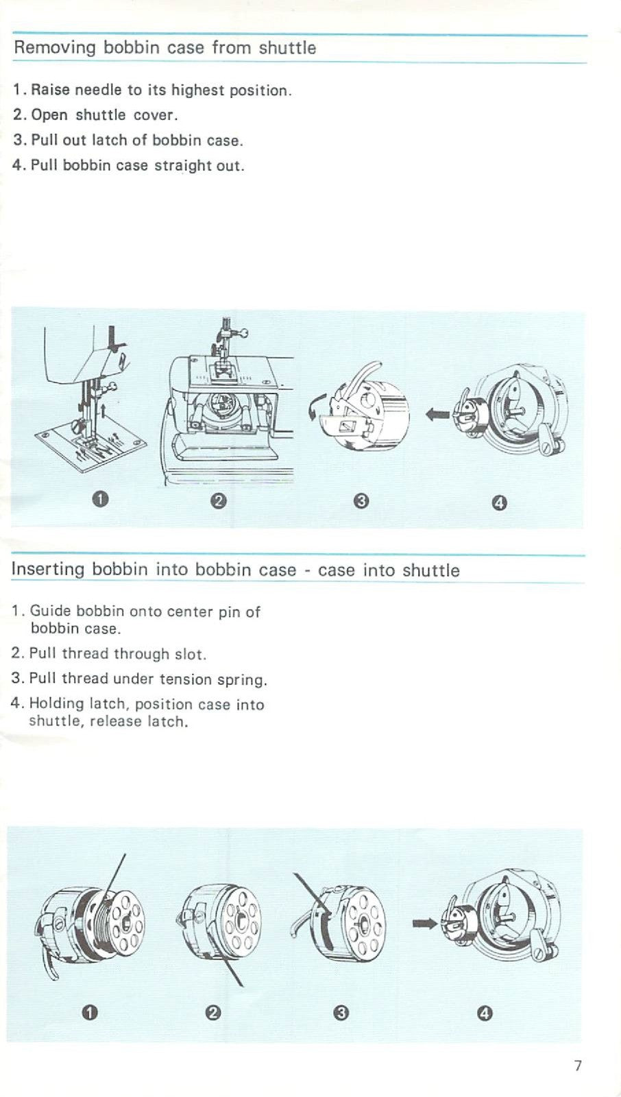 FRISTER ROSSMANN 900 902 904 Sewing Machine Instruction Manual - WIRE BOUND