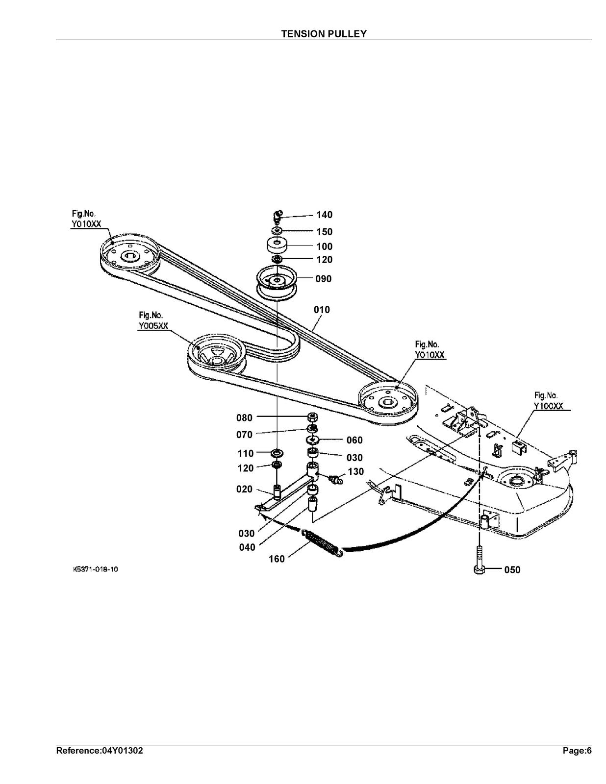 KUBOTA RCK60B-22BX 60in Mower Parts Manual - STEEL WIRE BOUND - TOUGH COVERS