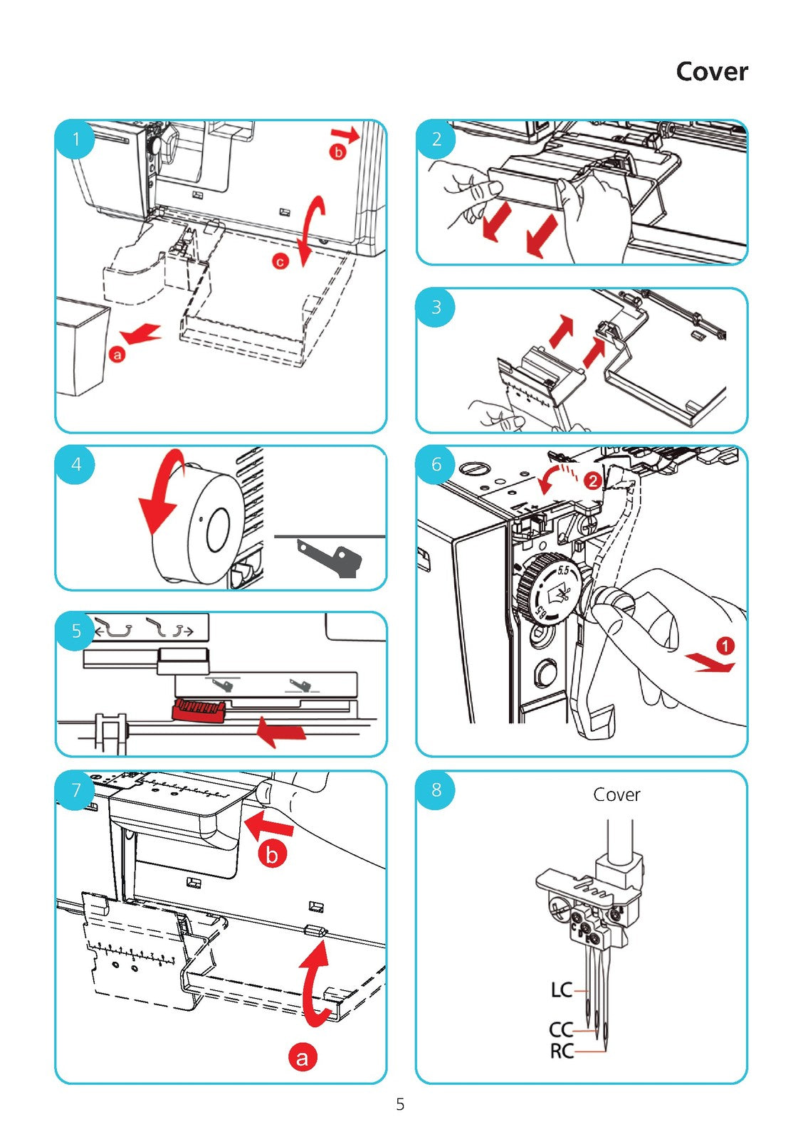 BERNINA Bernette B68 Maker Quick Start Guide Manual - WIRE BOUND - TOUGH COVERS
