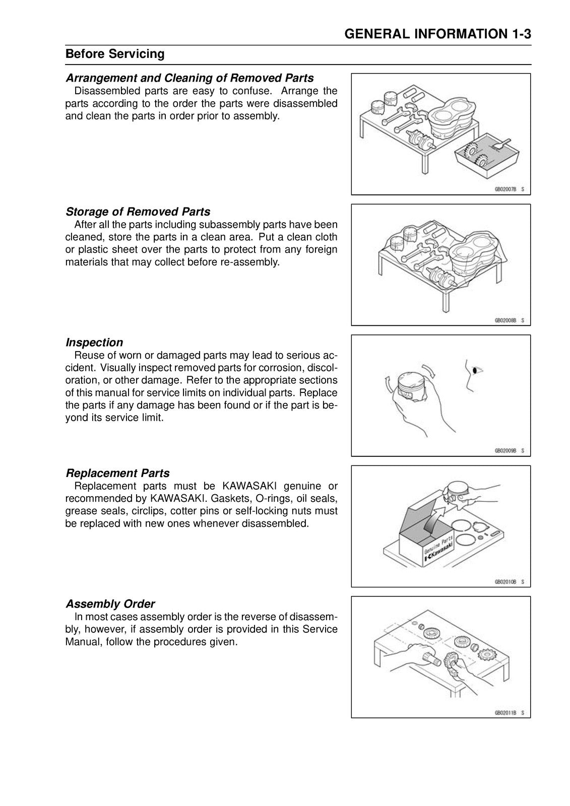 KAWASAKI VN1700 Vulcan 1700 Voyager Motorcycle Service Manual 2009 - WIRE BOUND